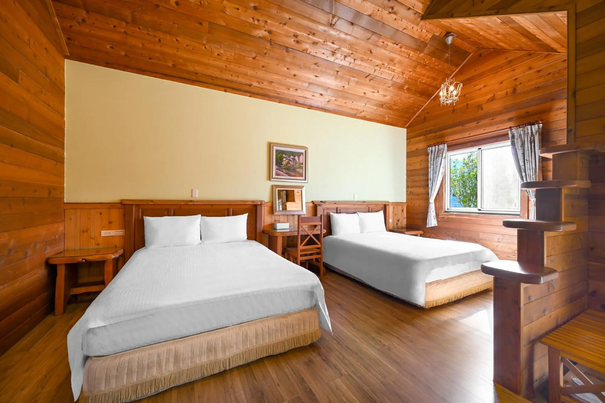 Bed in Aurora Villa