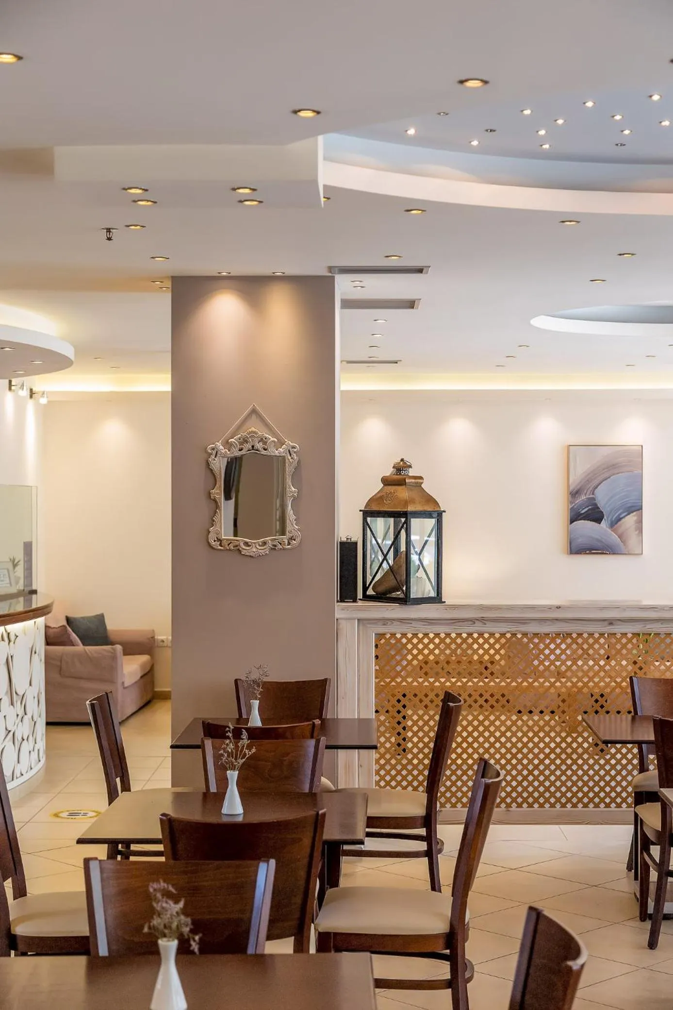 Seating area in Telesilla Hotel