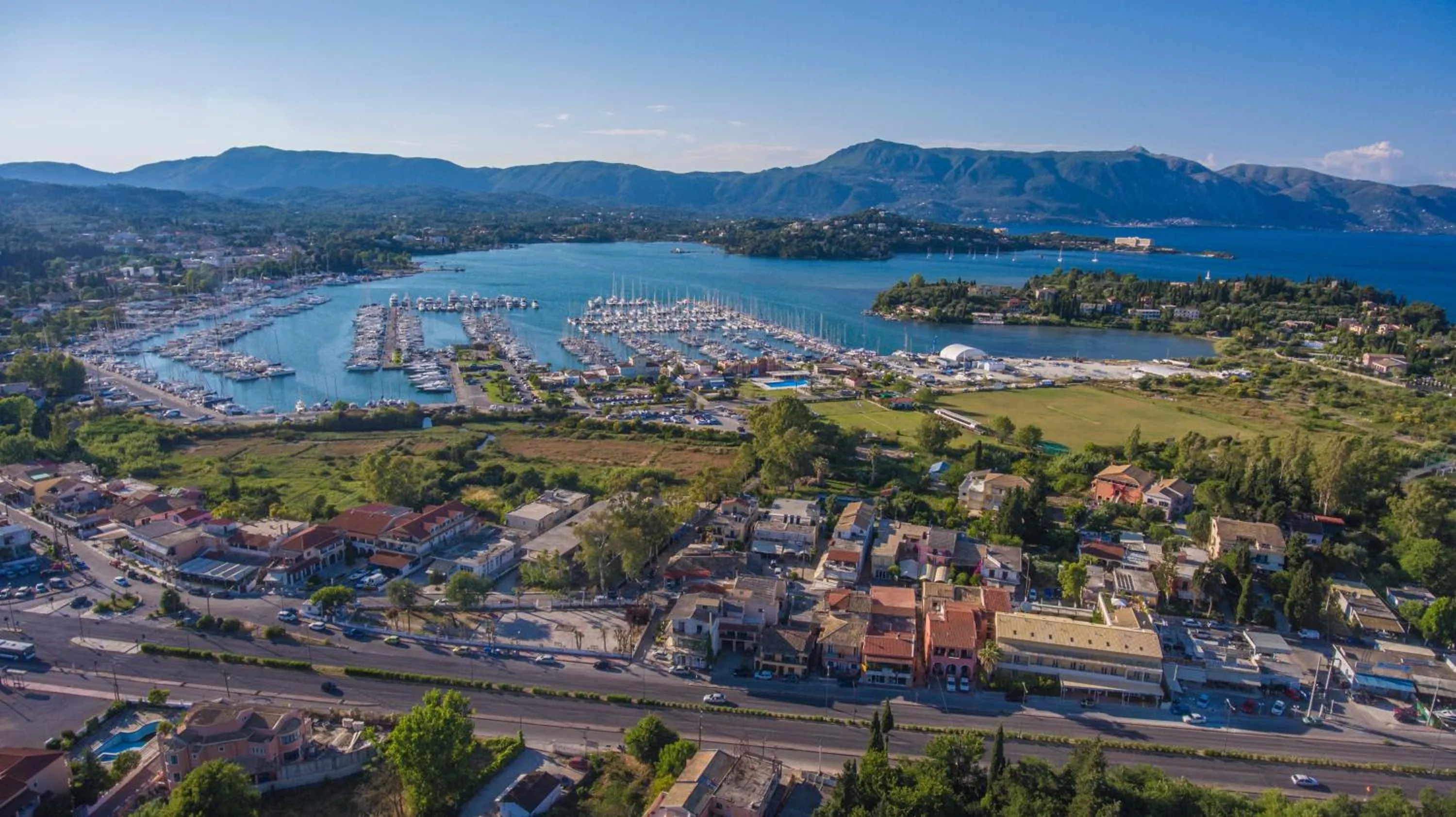 Bird's eye view in Telesilla Hotel