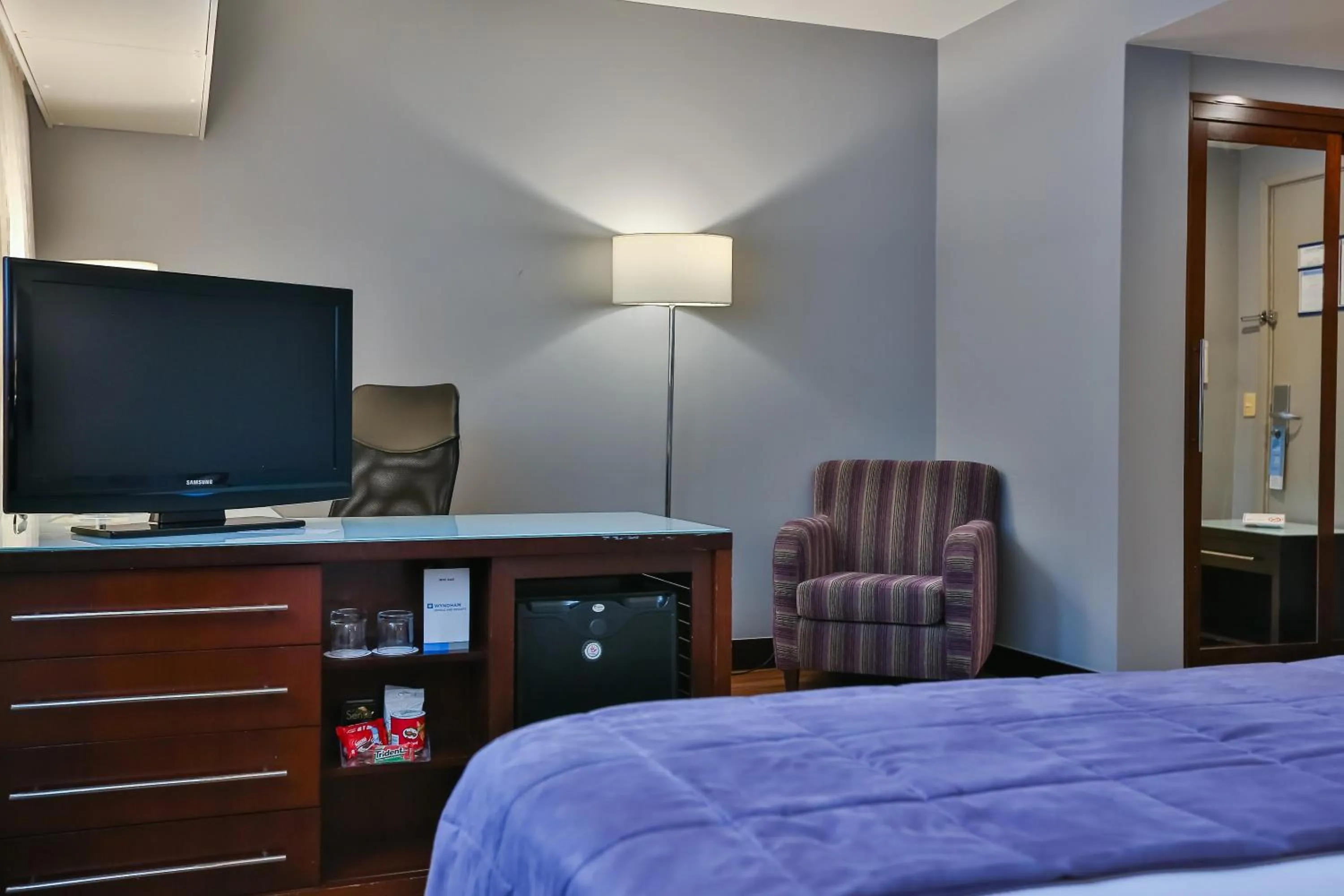 Bed in Wyndham São Paulo Berrini