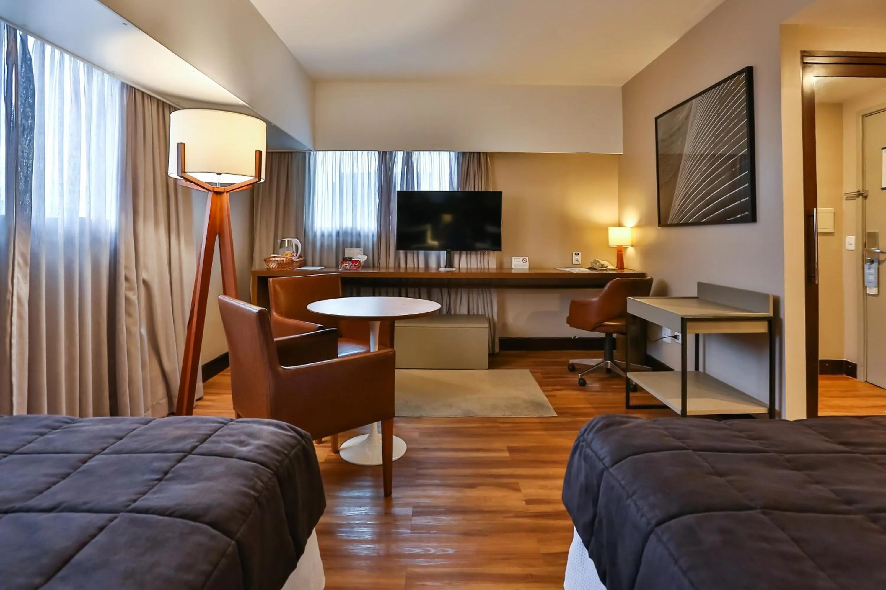 Bed in Wyndham São Paulo Berrini