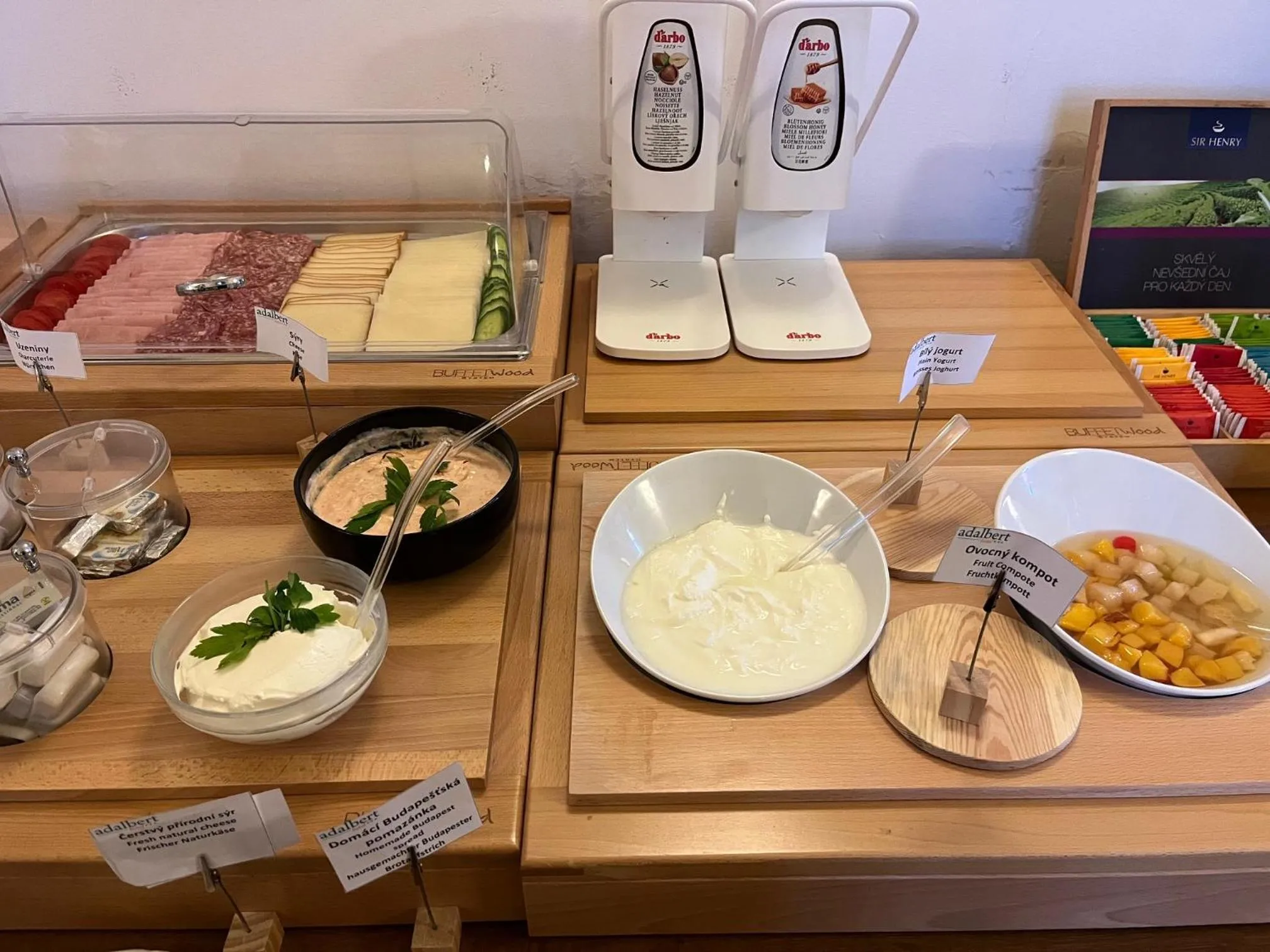 Breakfast in Adalbert Ecohotel