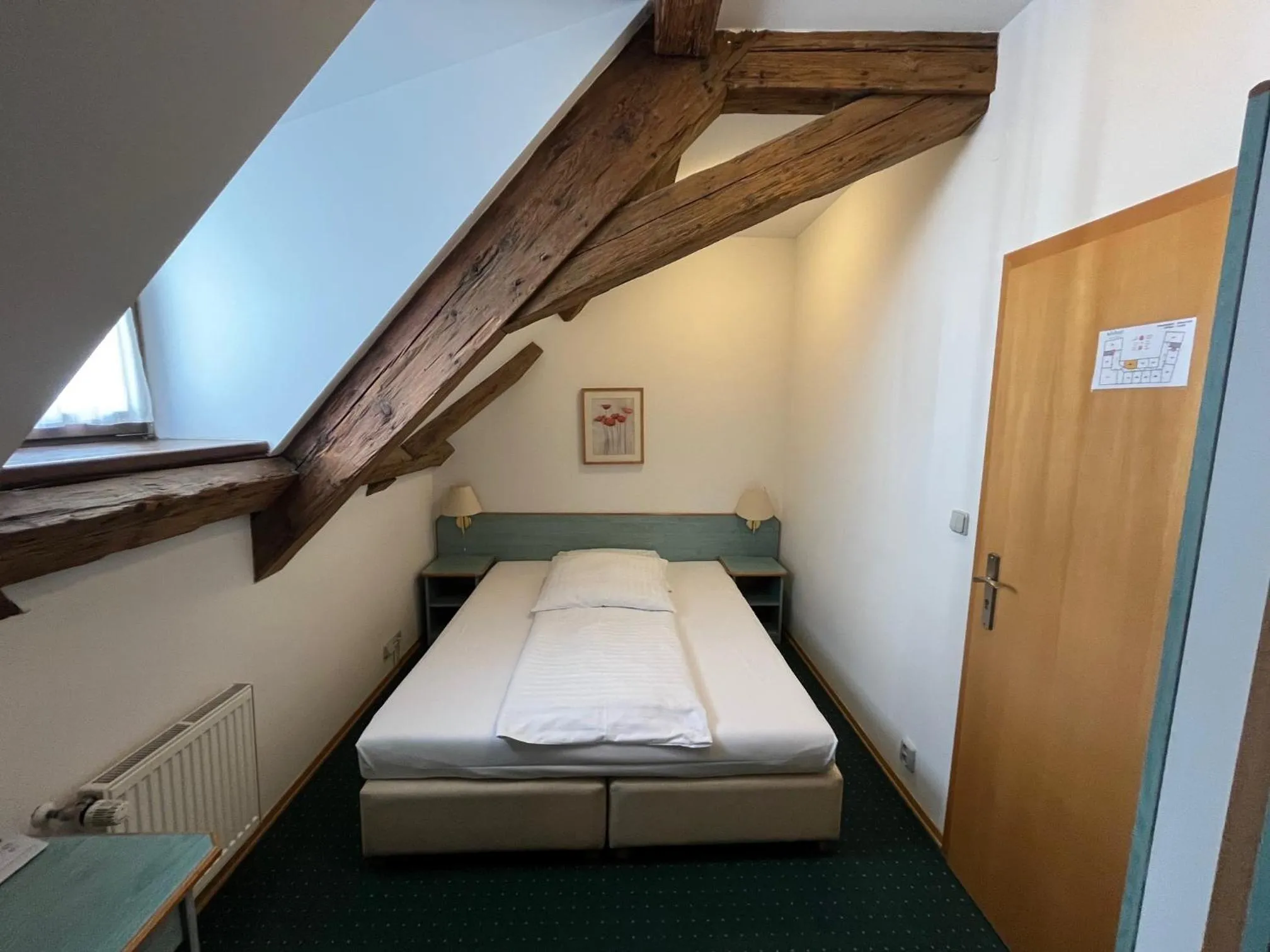 Photo of the whole room, Bed in Adalbert Ecohotel