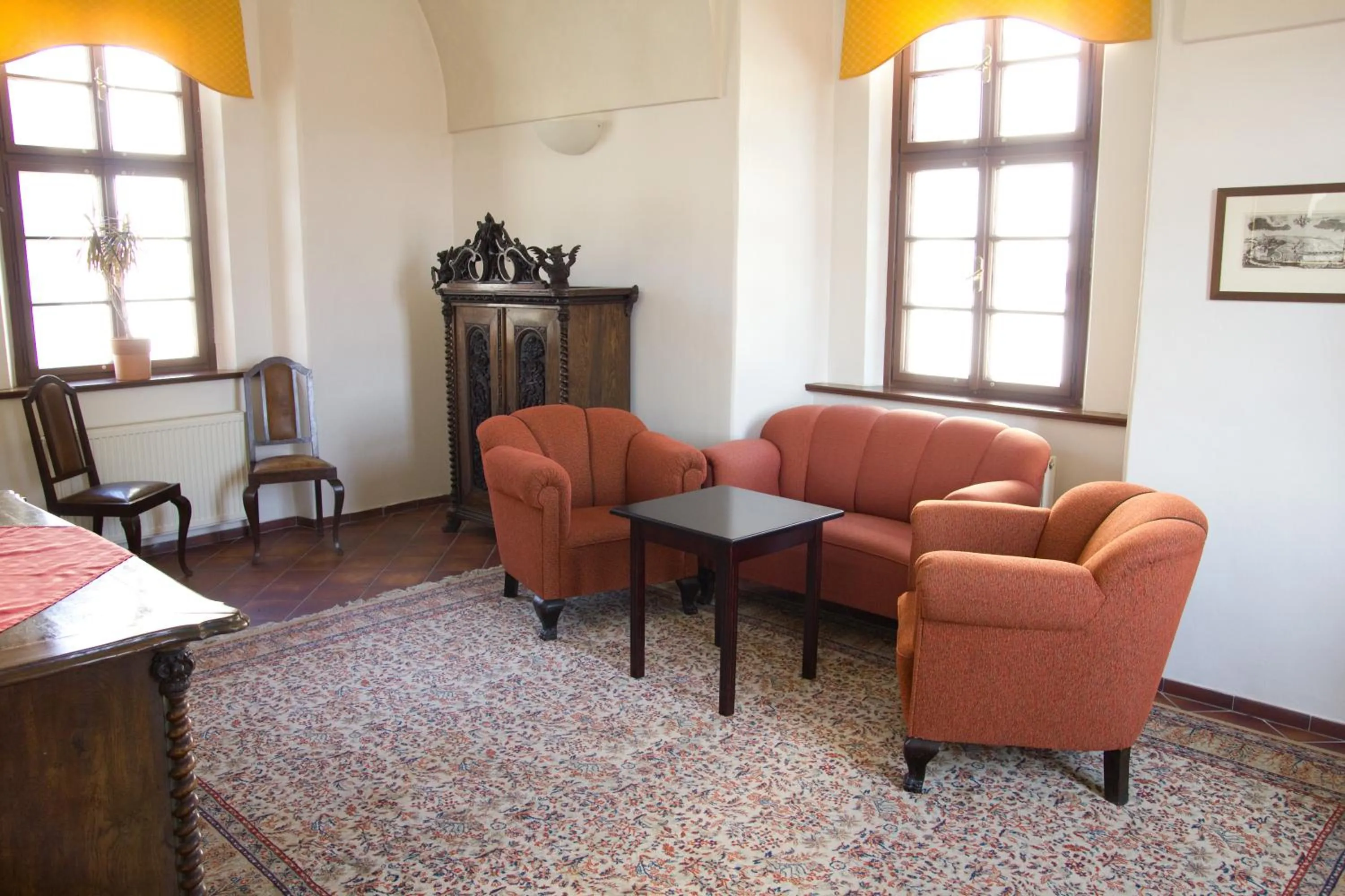 Decorative detail in Adalbert Ecohotel