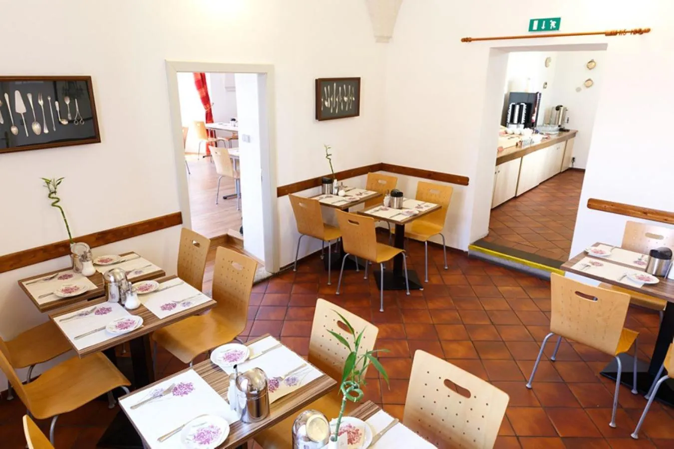 Seating area in Adalbert Ecohotel