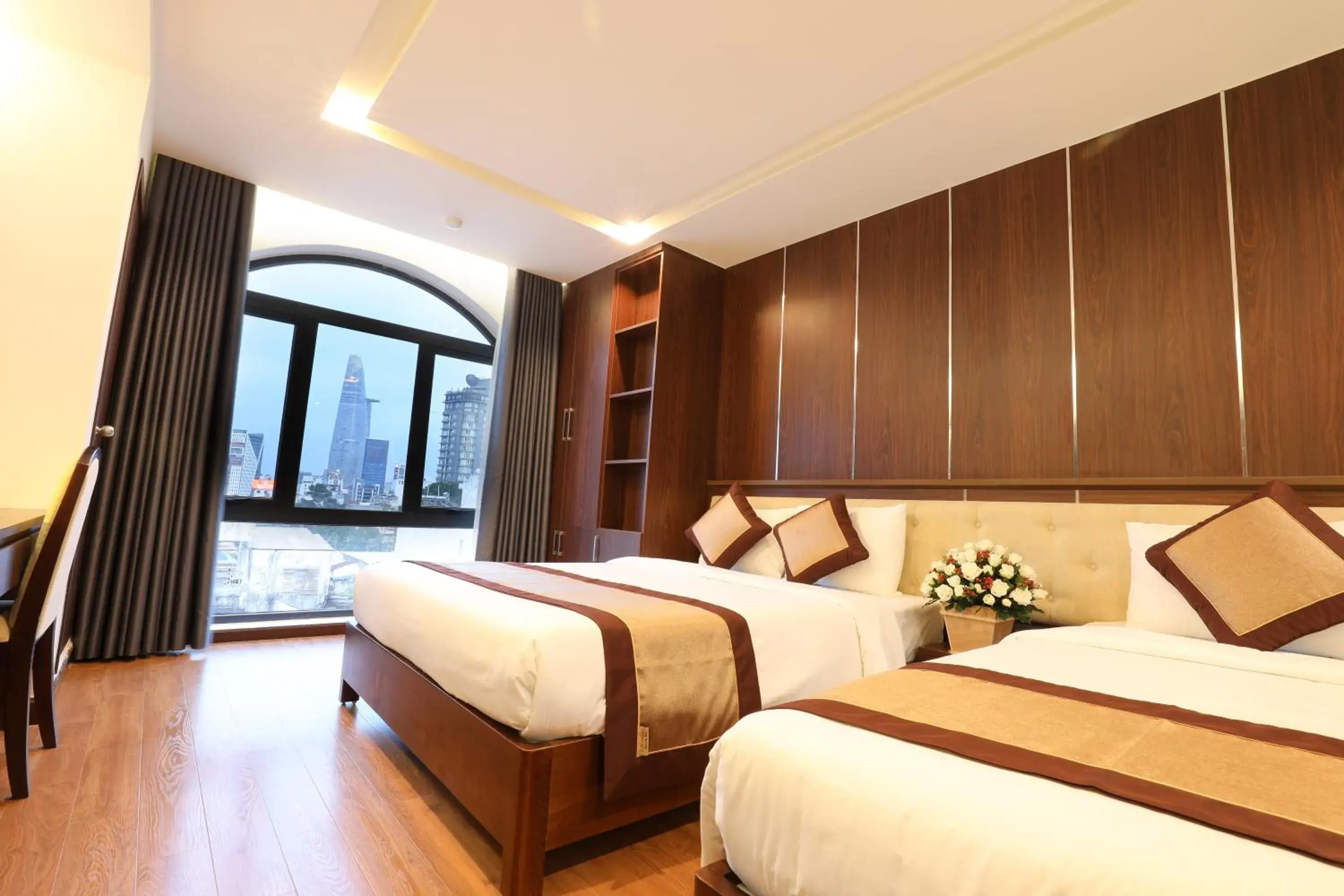 Family Room with Street View in Prague Hotel Family Room with Street View in Prague Hotel