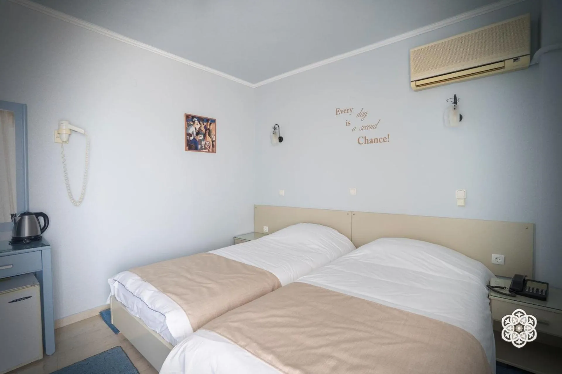 Photo of the whole room, Bed in Aktaion Hotel