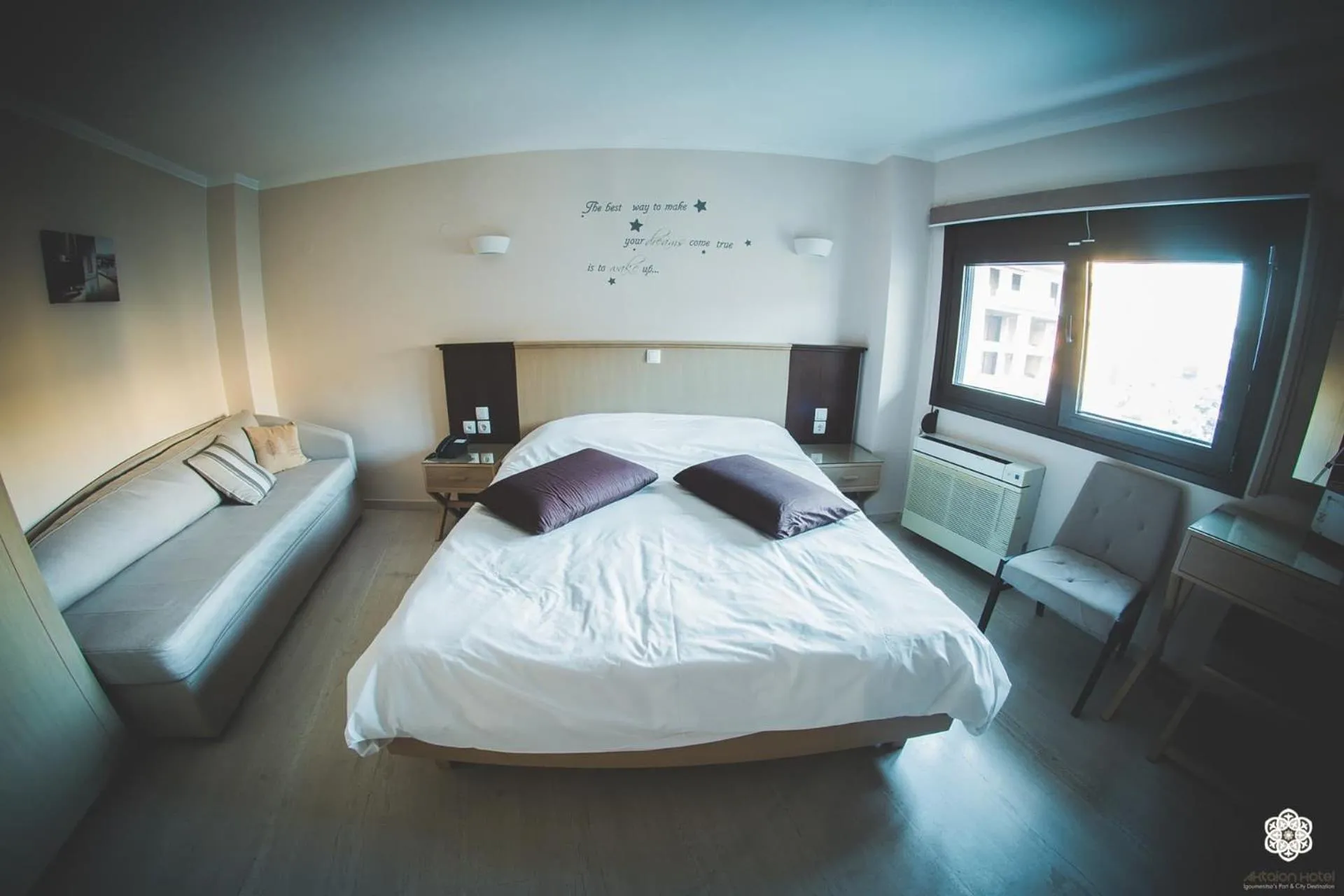 Bedroom, Bed in Aktaion Hotel