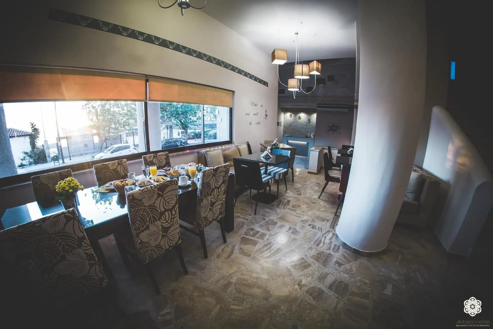 Breakfast in Aktaion Hotel