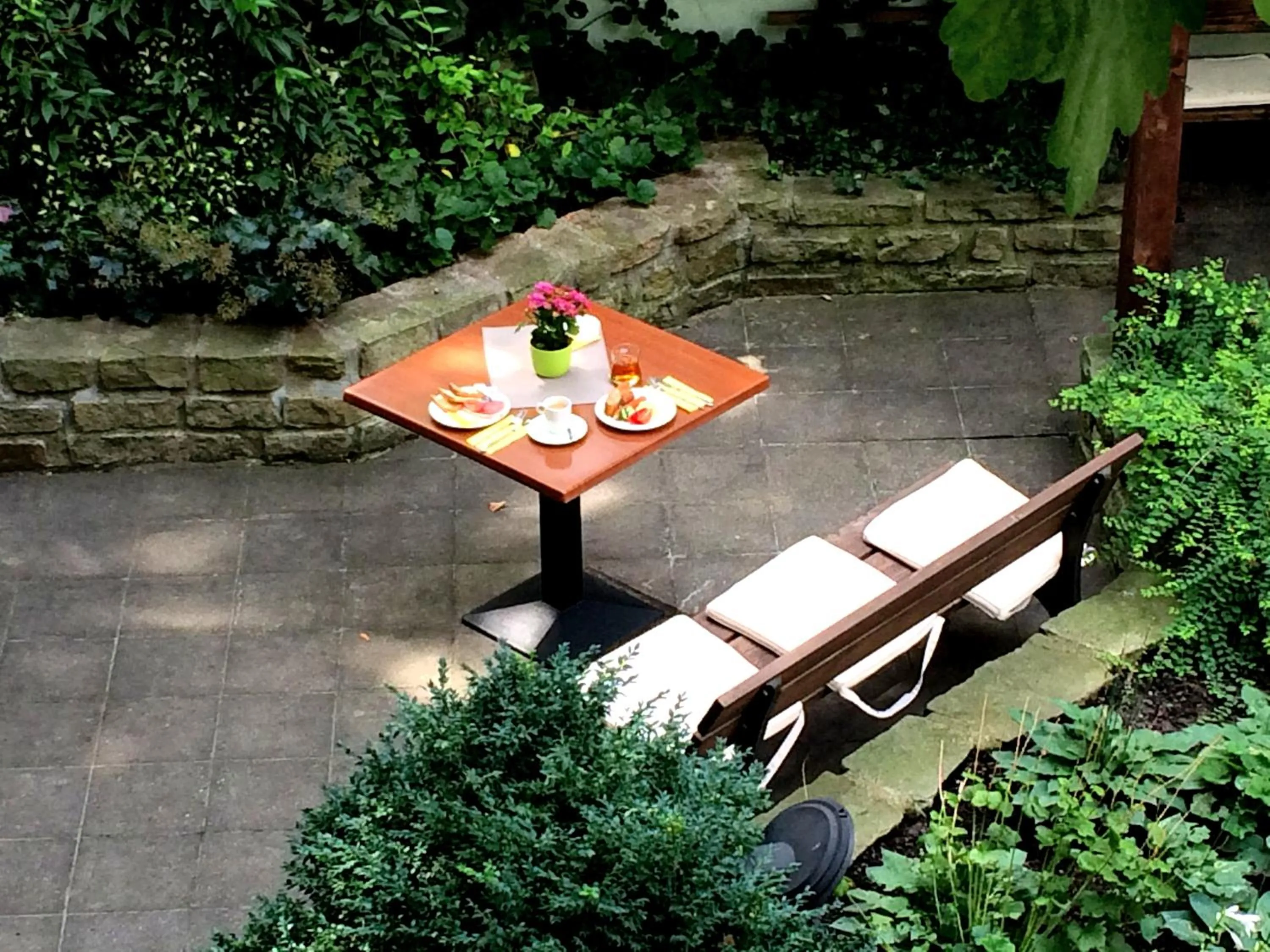 Garden in Hotel Museum