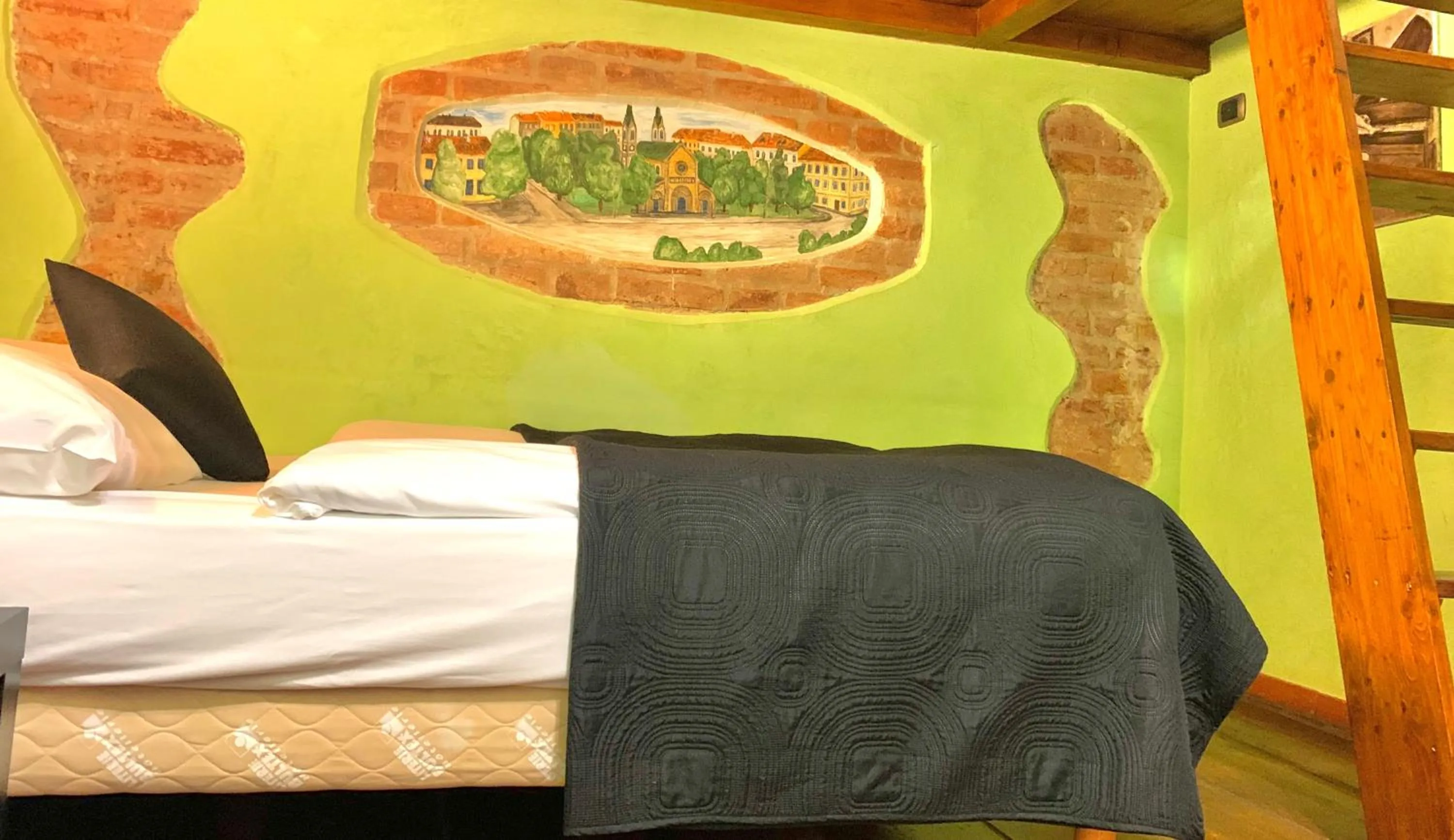 Bedroom in Casa Italia Prague