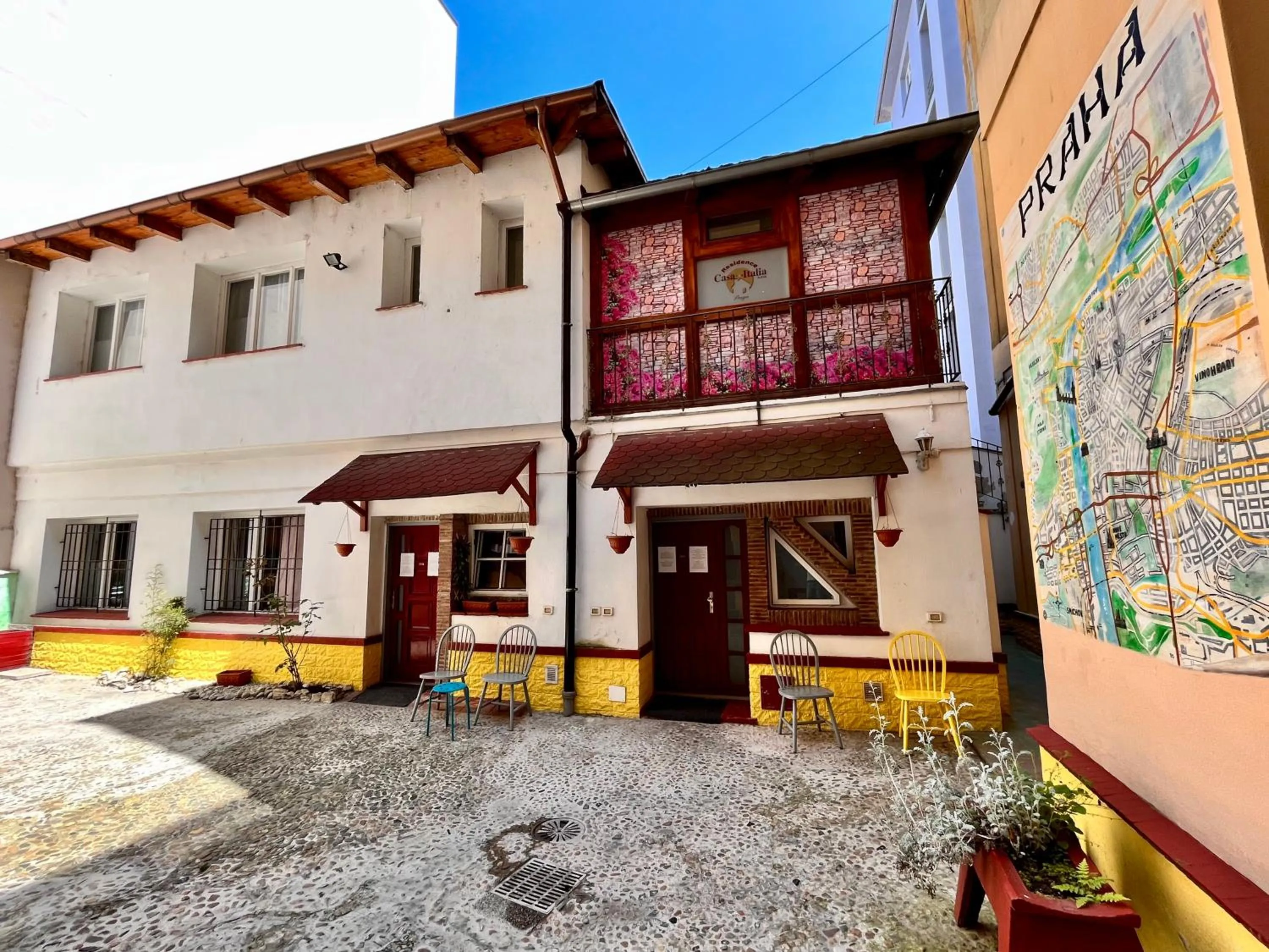 Property building in Casa Italia Prague