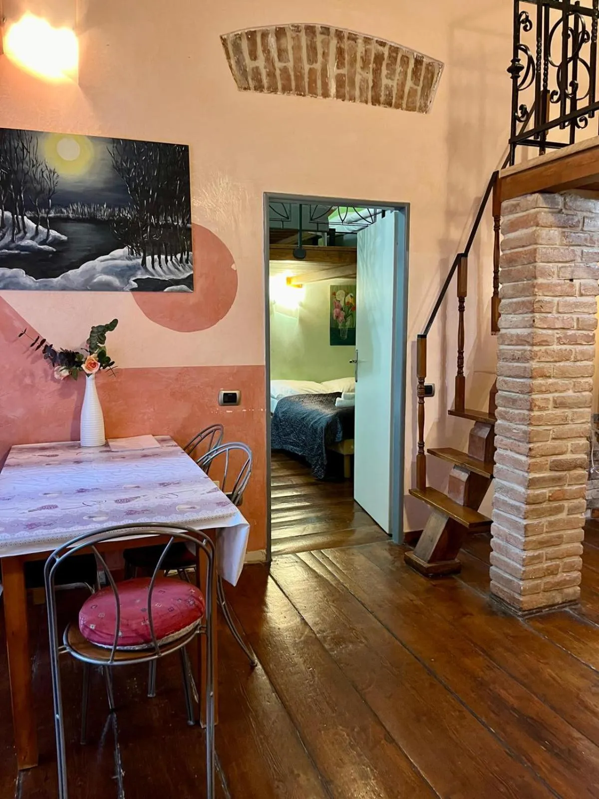 Living room in Casa Italia Prague