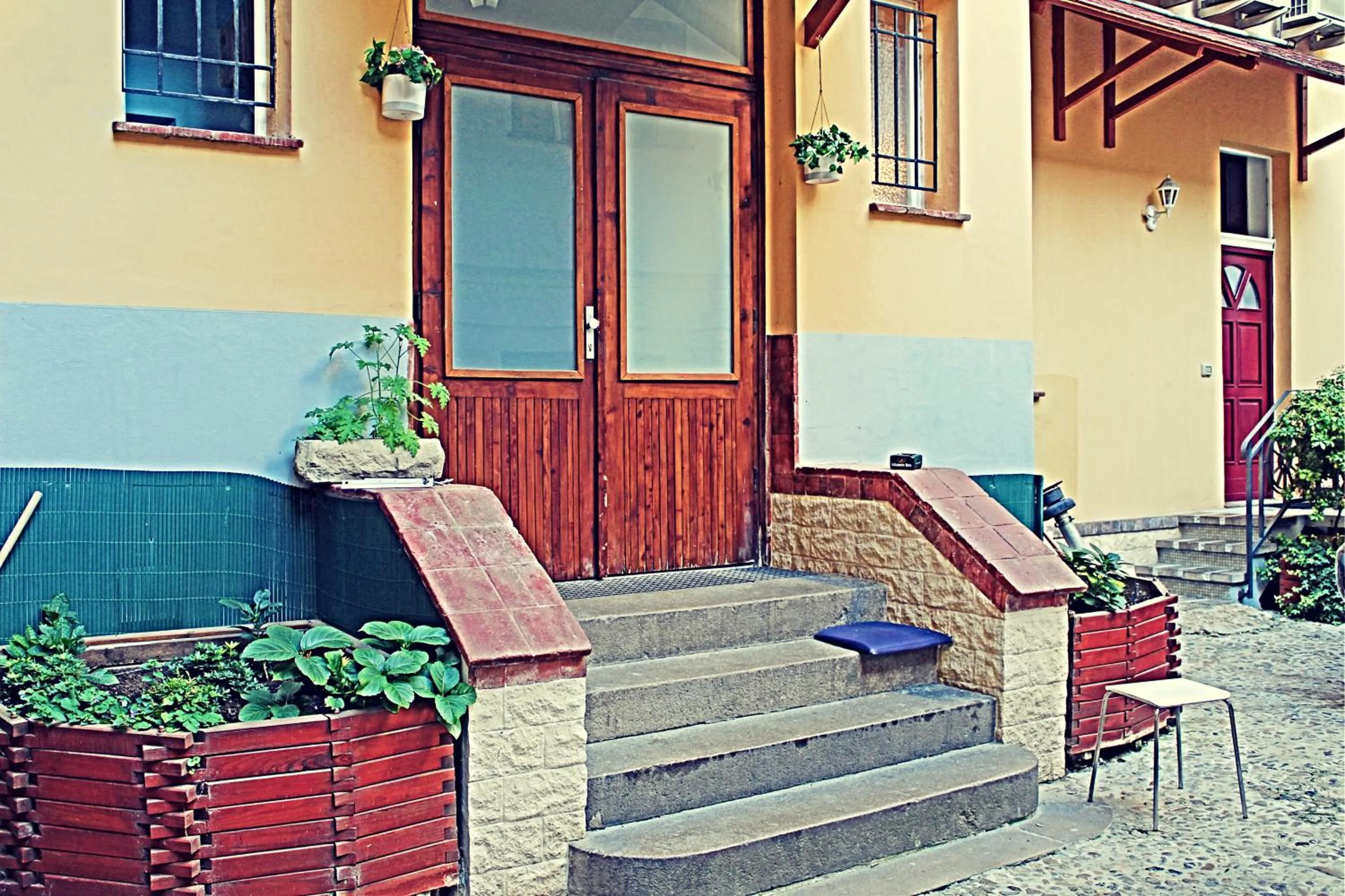 Garden in Casa Italia Prague