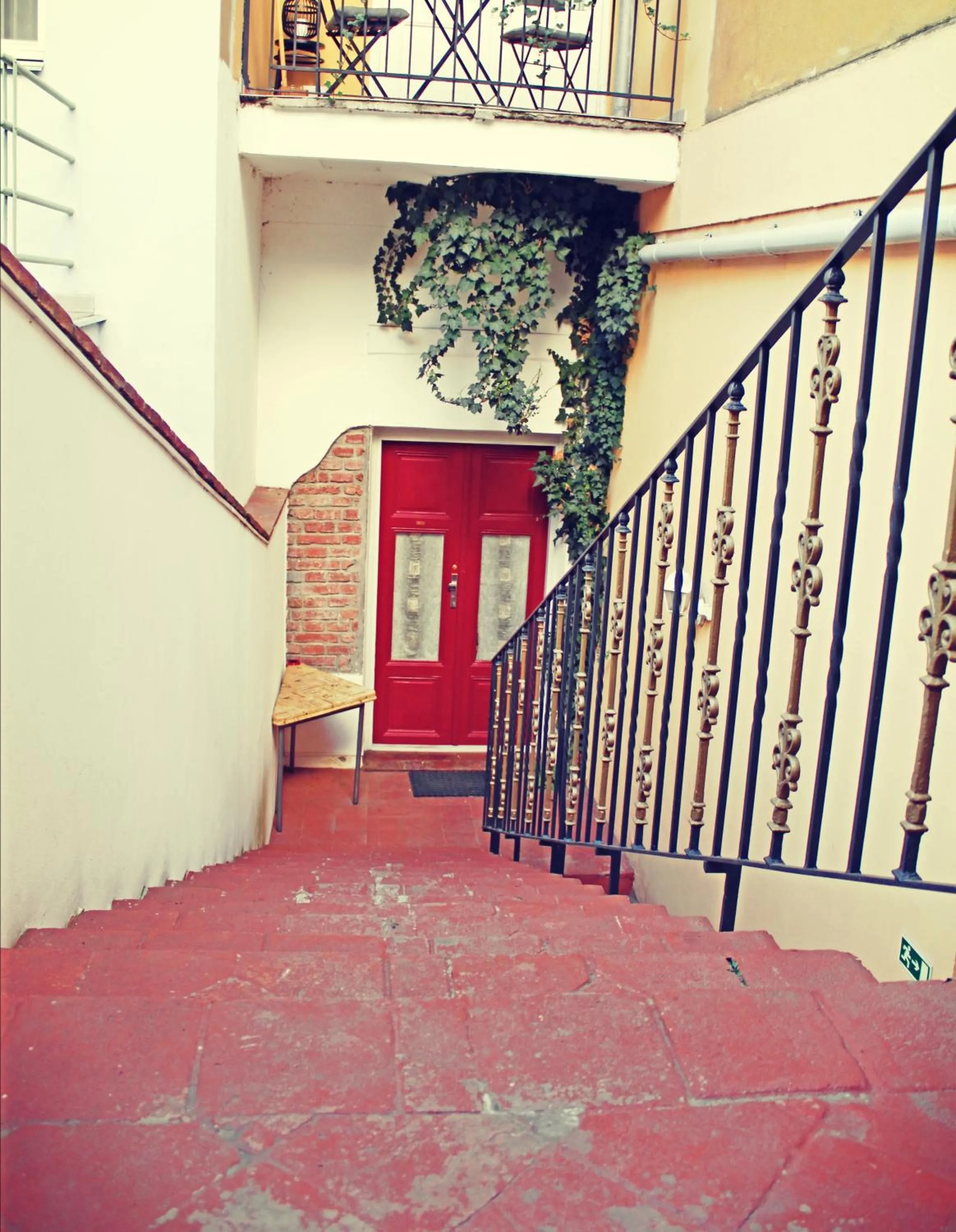 Garden in Casa Italia Prague