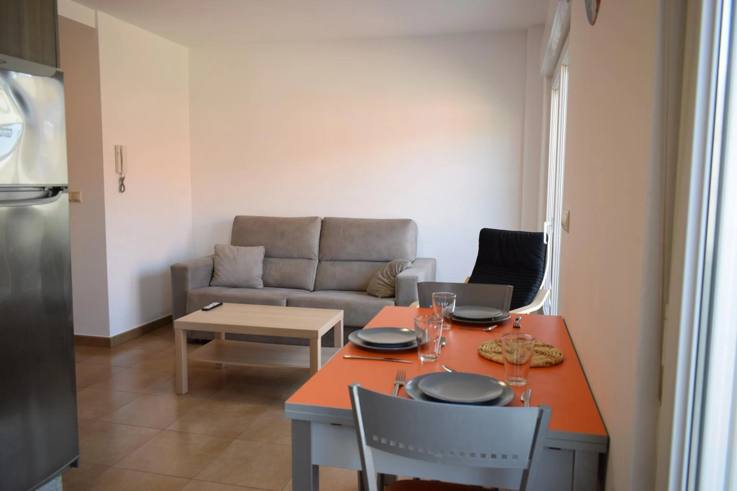 Kitchen or kitchenette in Apartamentos VIDA Finisterre