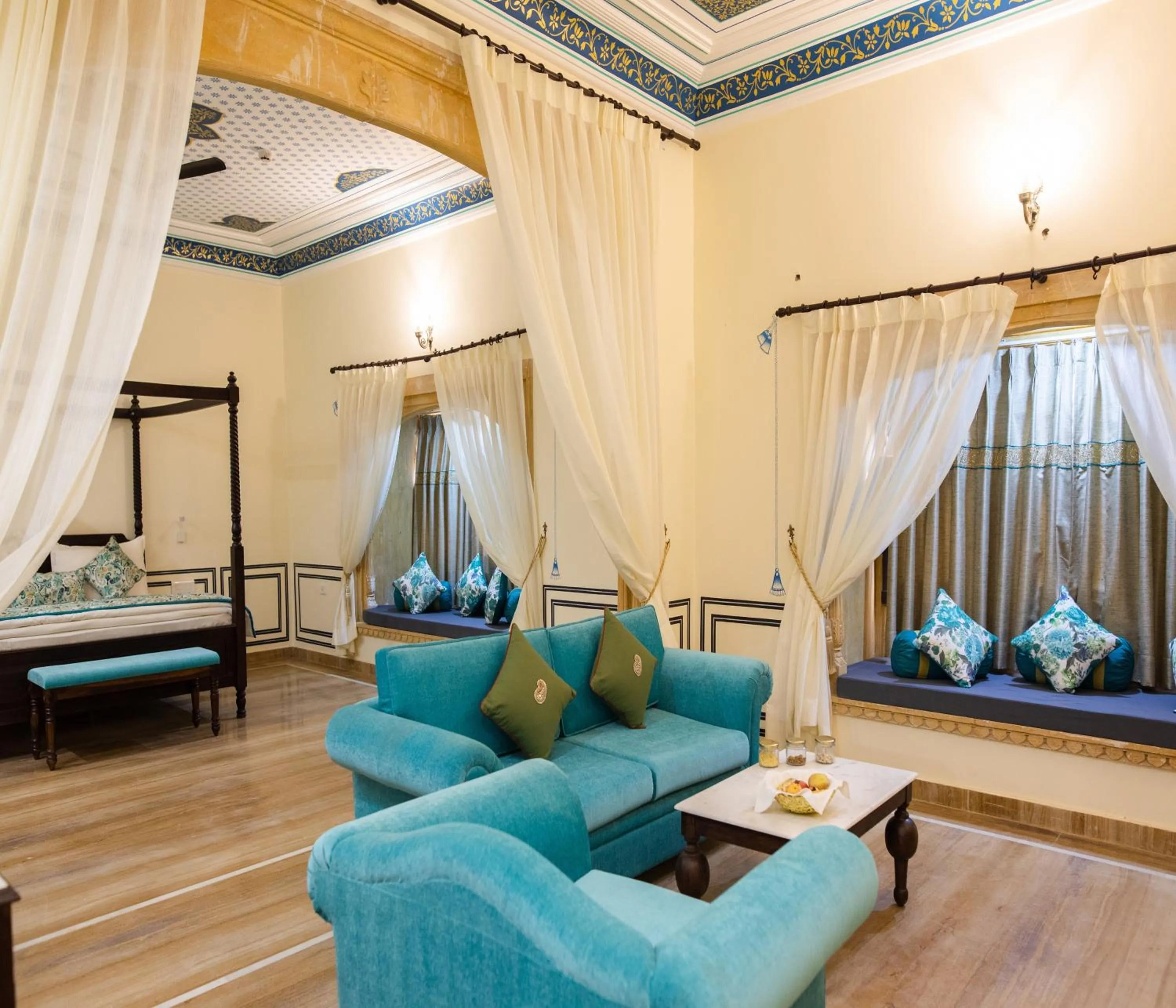 Seating area in SKK The Fern An Ecotel Hotel, Jaisalmer