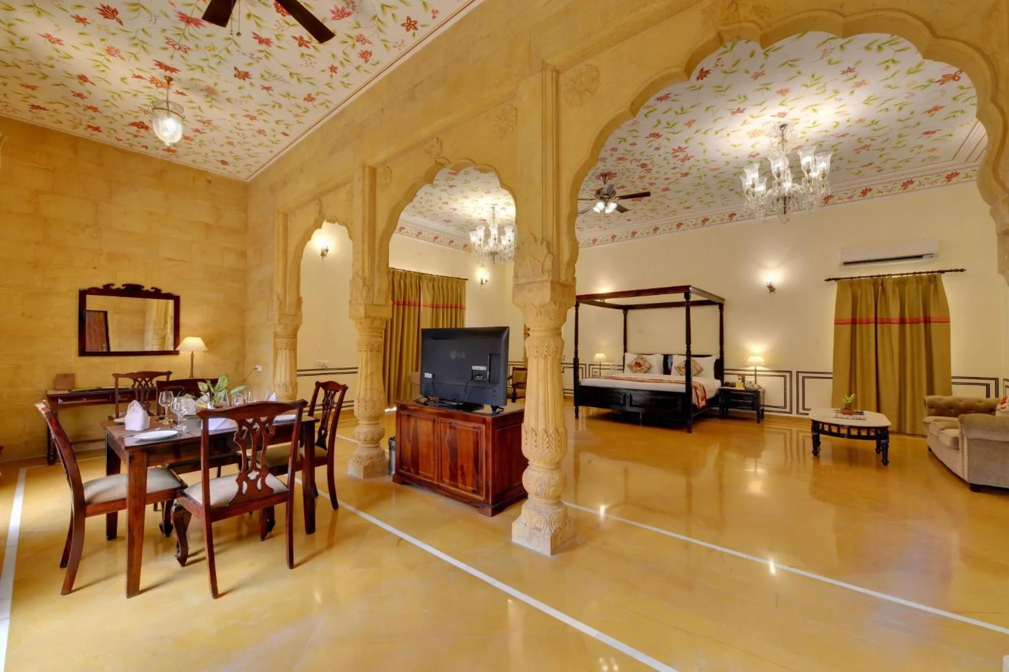 TV and multimedia, Bed in SKK The Fern An Ecotel Hotel, Jaisalmer