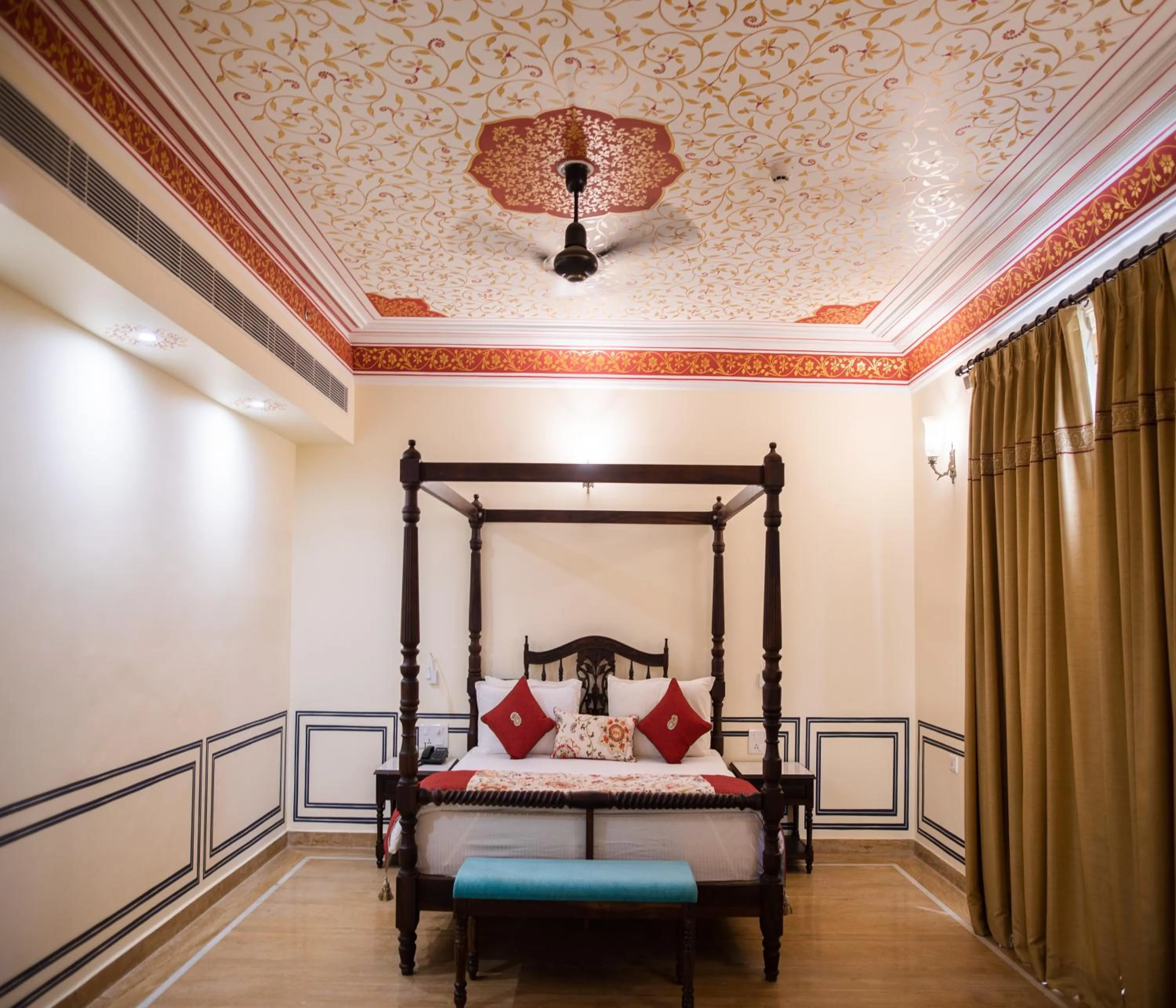 Bed in SKK The Fern An Ecotel Hotel, Jaisalmer