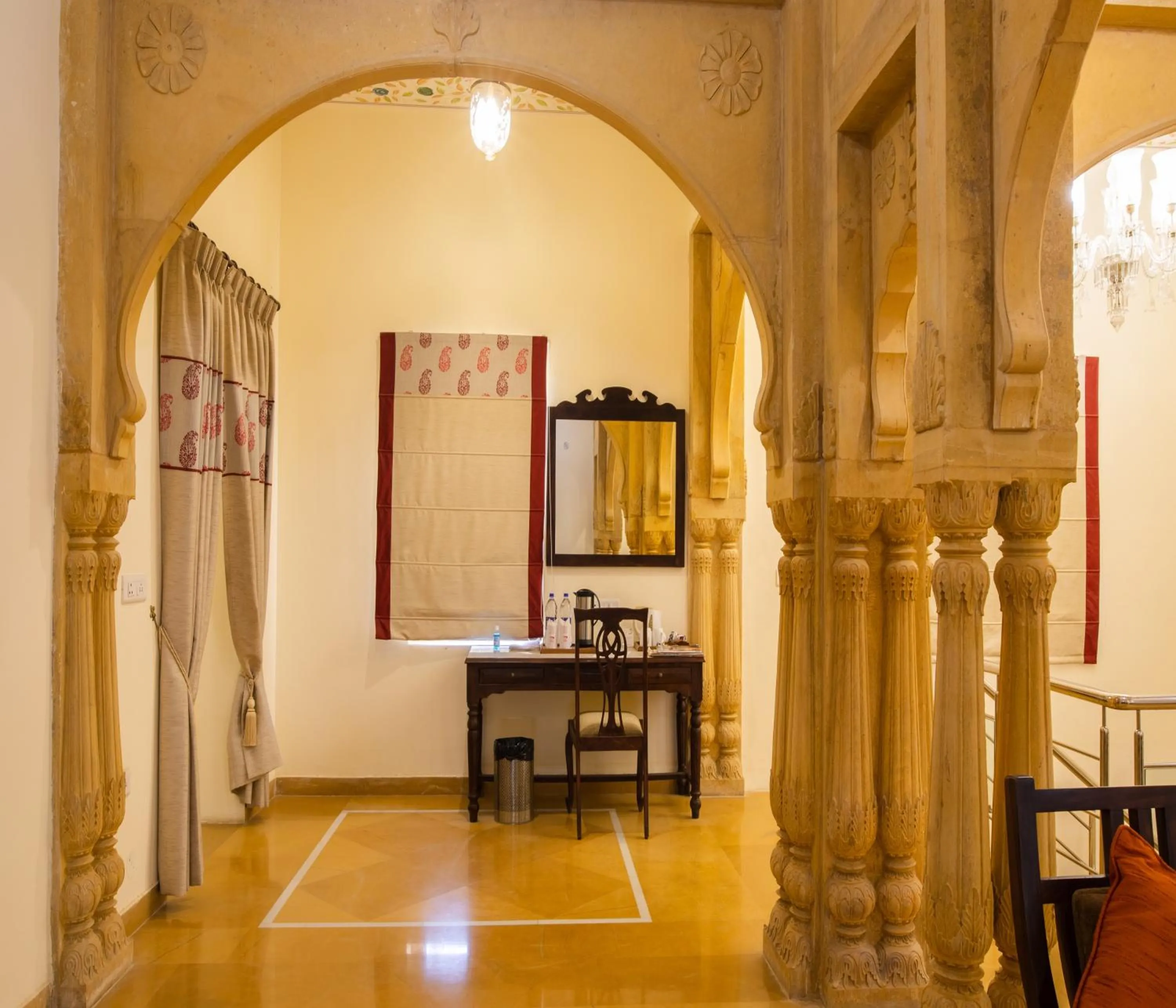 Seating area in SKK The Fern An Ecotel Hotel, Jaisalmer