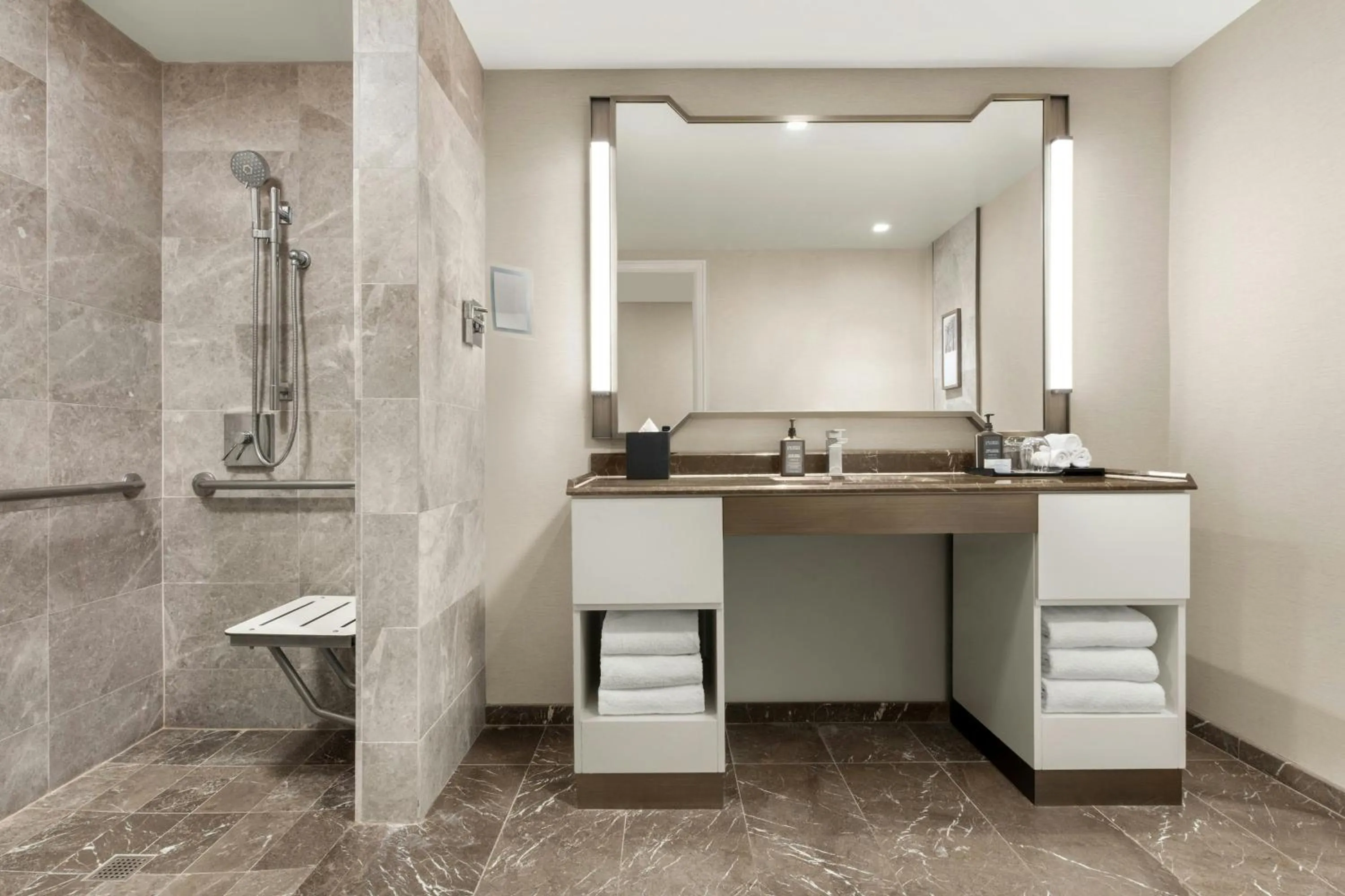 Bathroom in Sheraton Los Angeles San Gabriel