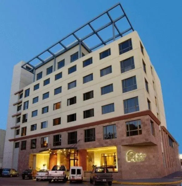 Property building in Austral Plaza Hotel