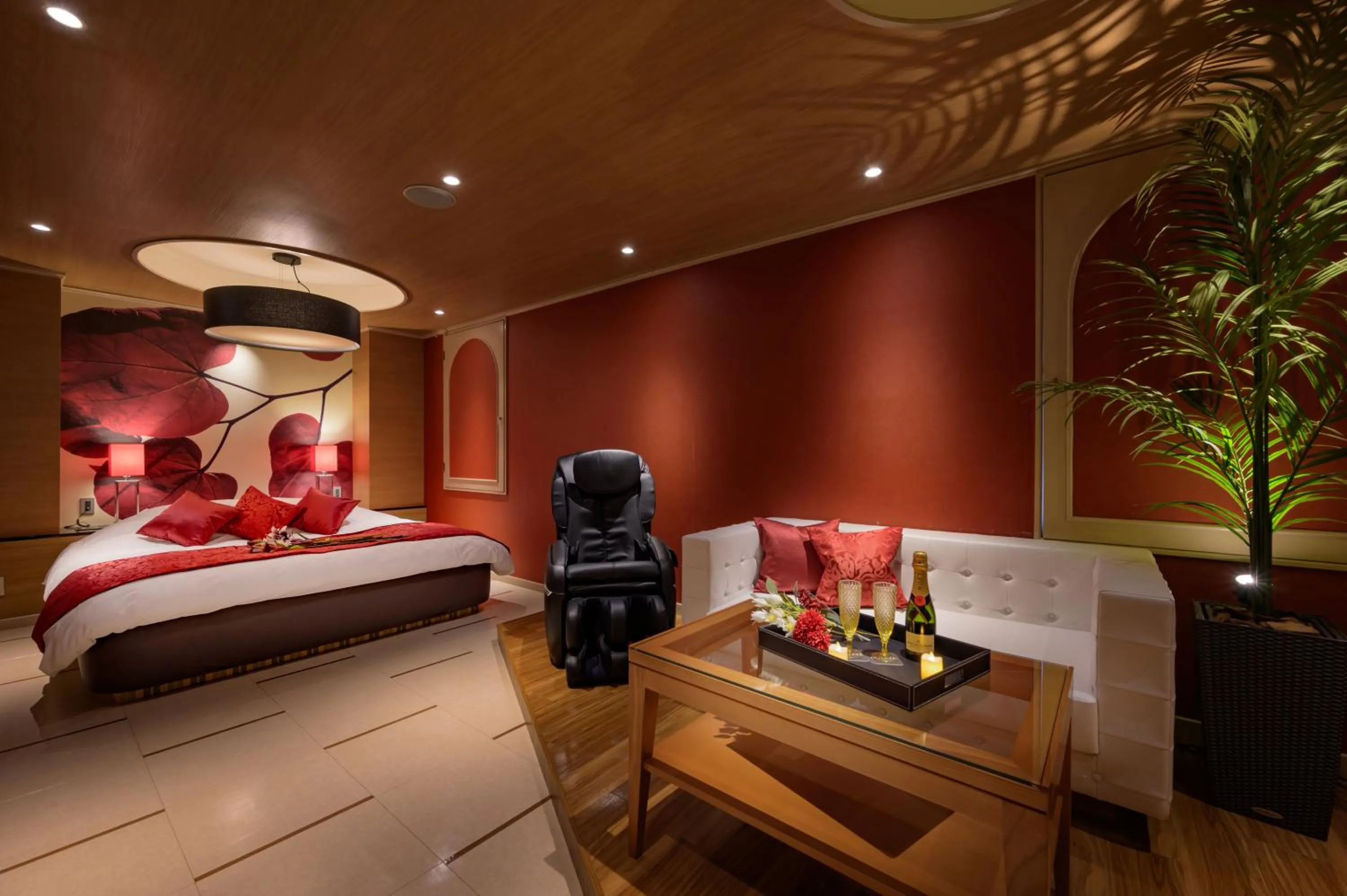 Bedroom, Bed in HOTEL SULATA GIFU HASHIMA (Adult Only)