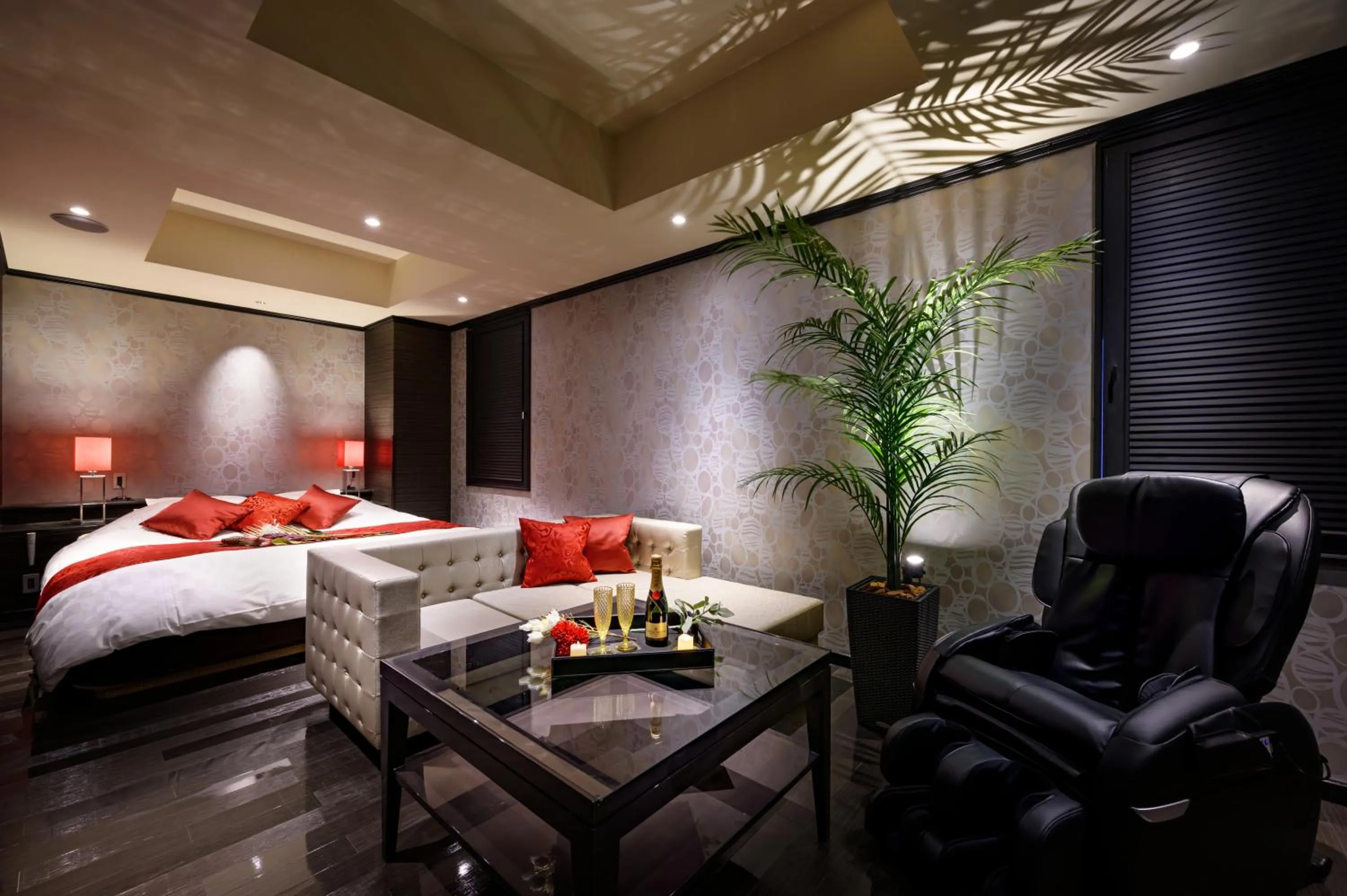 Bedroom, Bed in HOTEL SULATA GIFU HASHIMA (Adult Only)