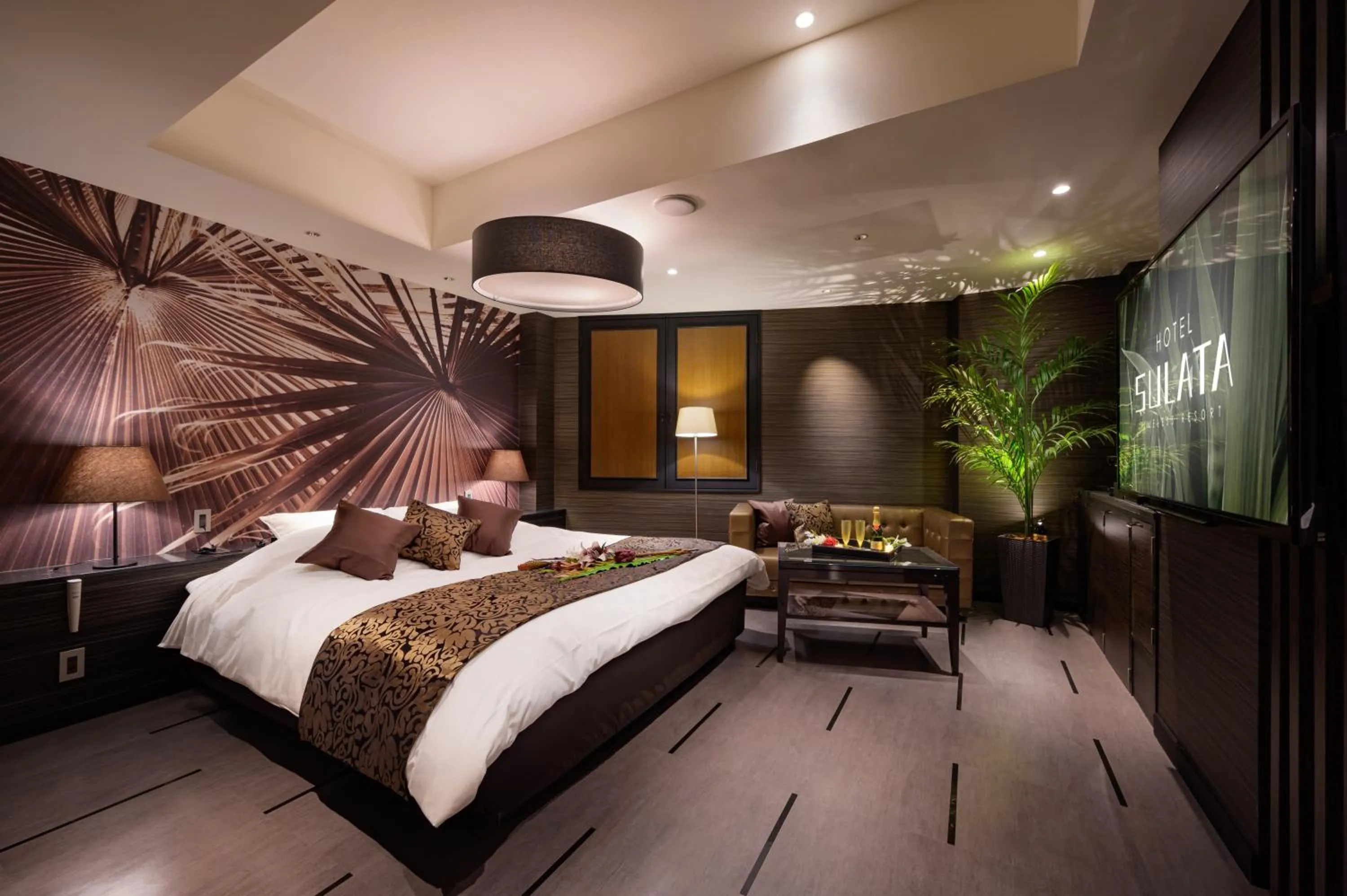 Bedroom, Bed in HOTEL SULATA GIFU HASHIMA (Adult Only)