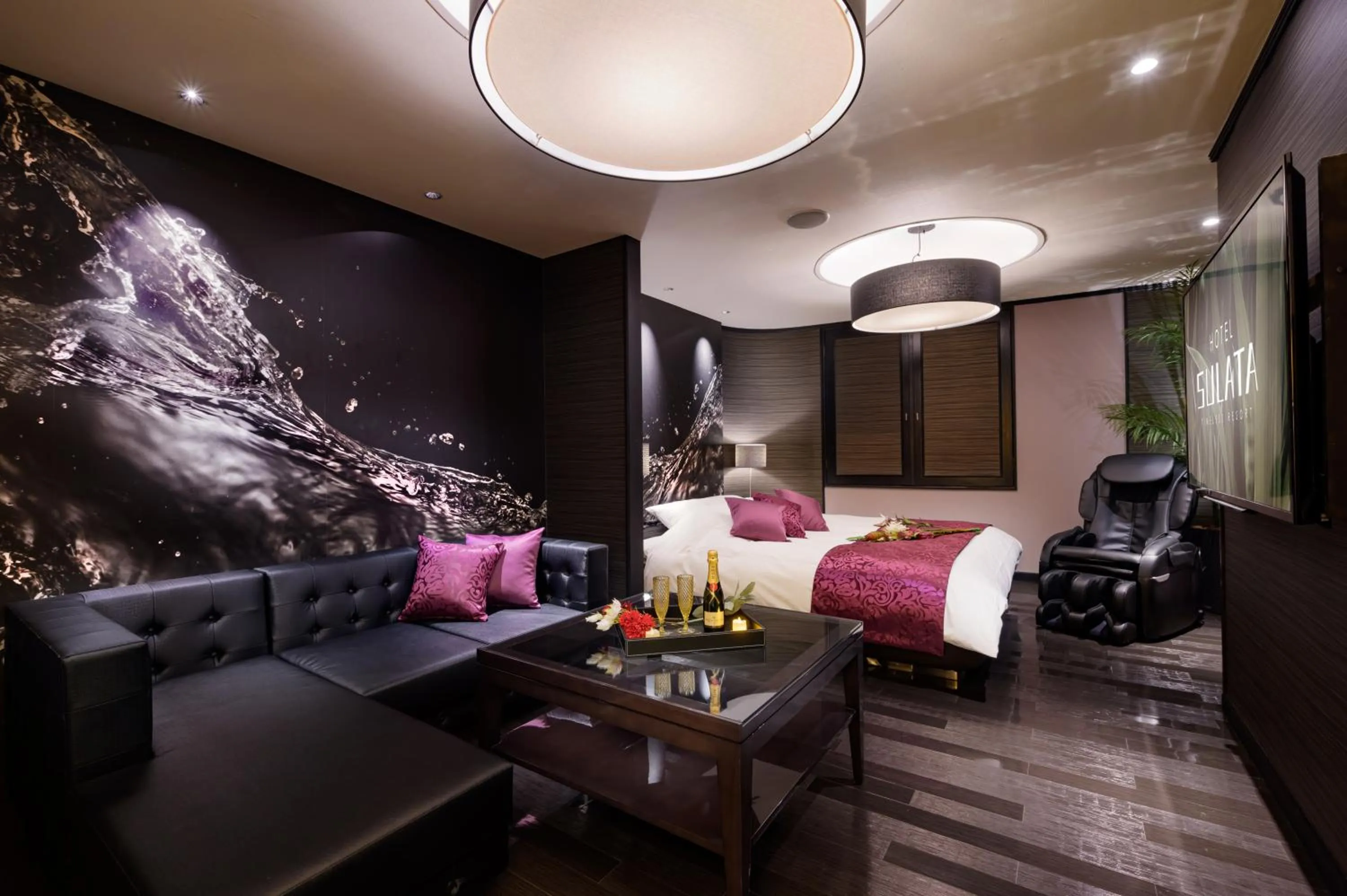 Bedroom, Bed in HOTEL SULATA GIFU HASHIMA (Adult Only)