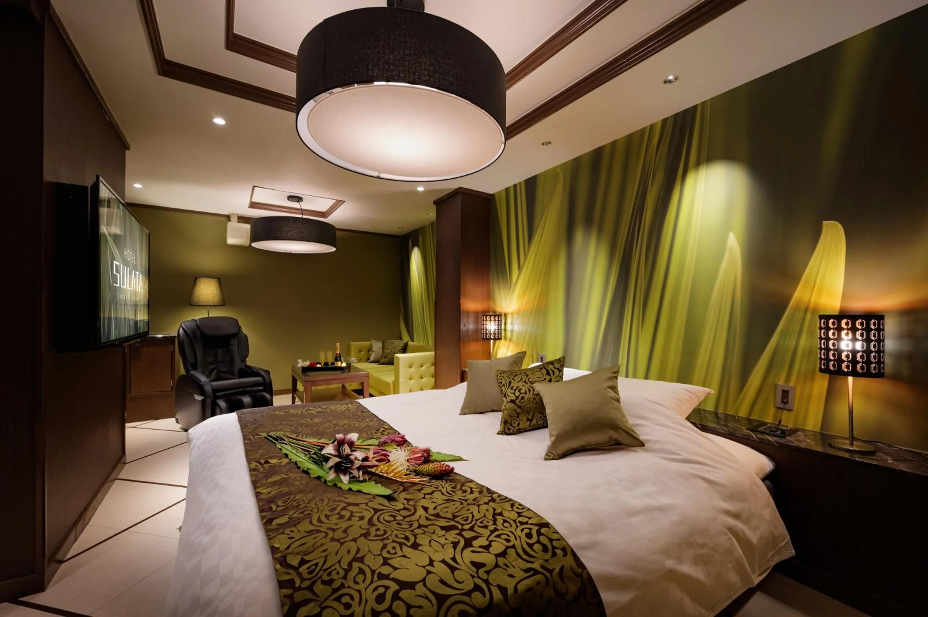 Bedroom, Bed in HOTEL SULATA GIFU HASHIMA (Adult Only)