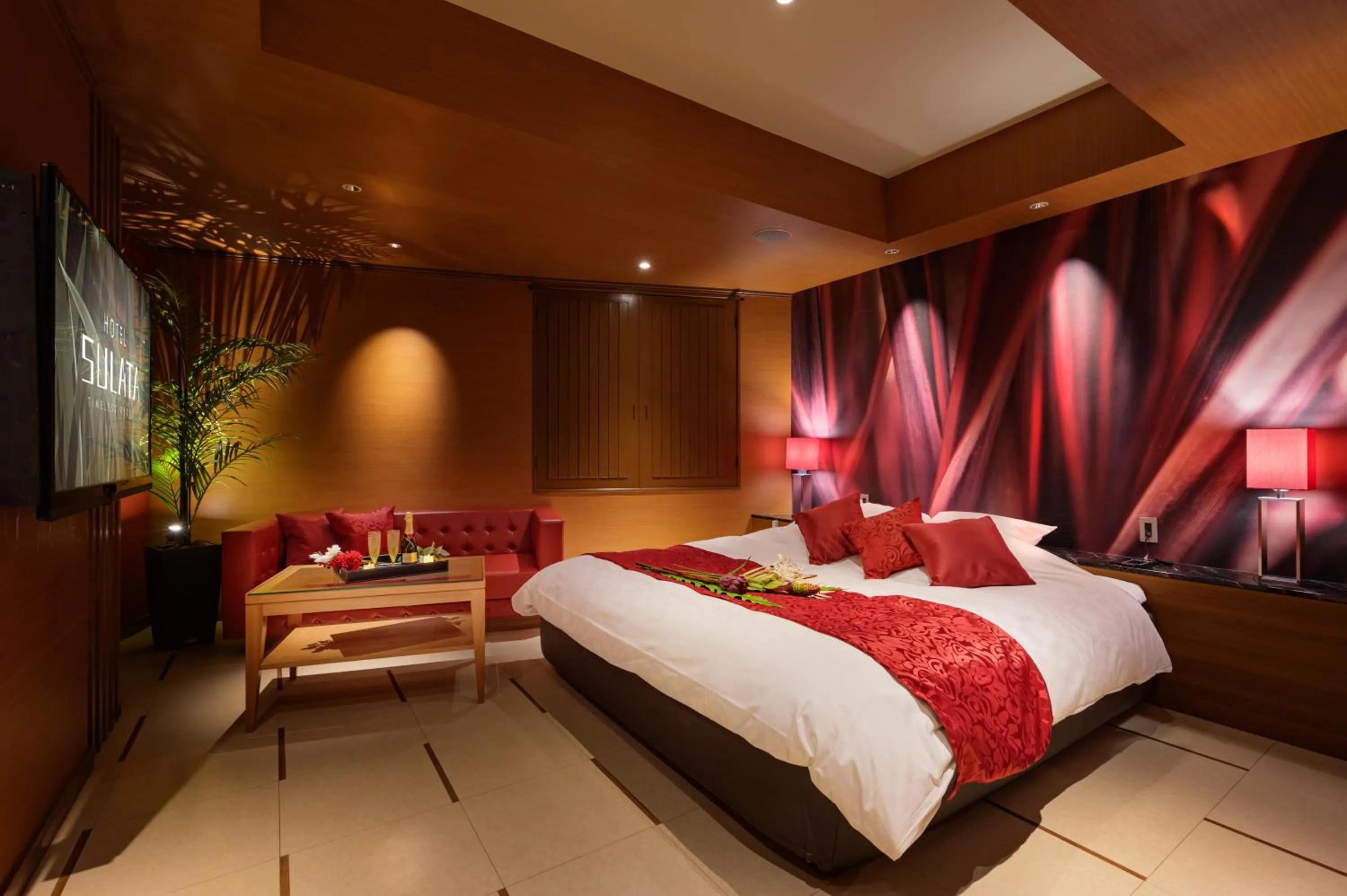 Bedroom, Bed in HOTEL SULATA GIFU HASHIMA (Adult Only)