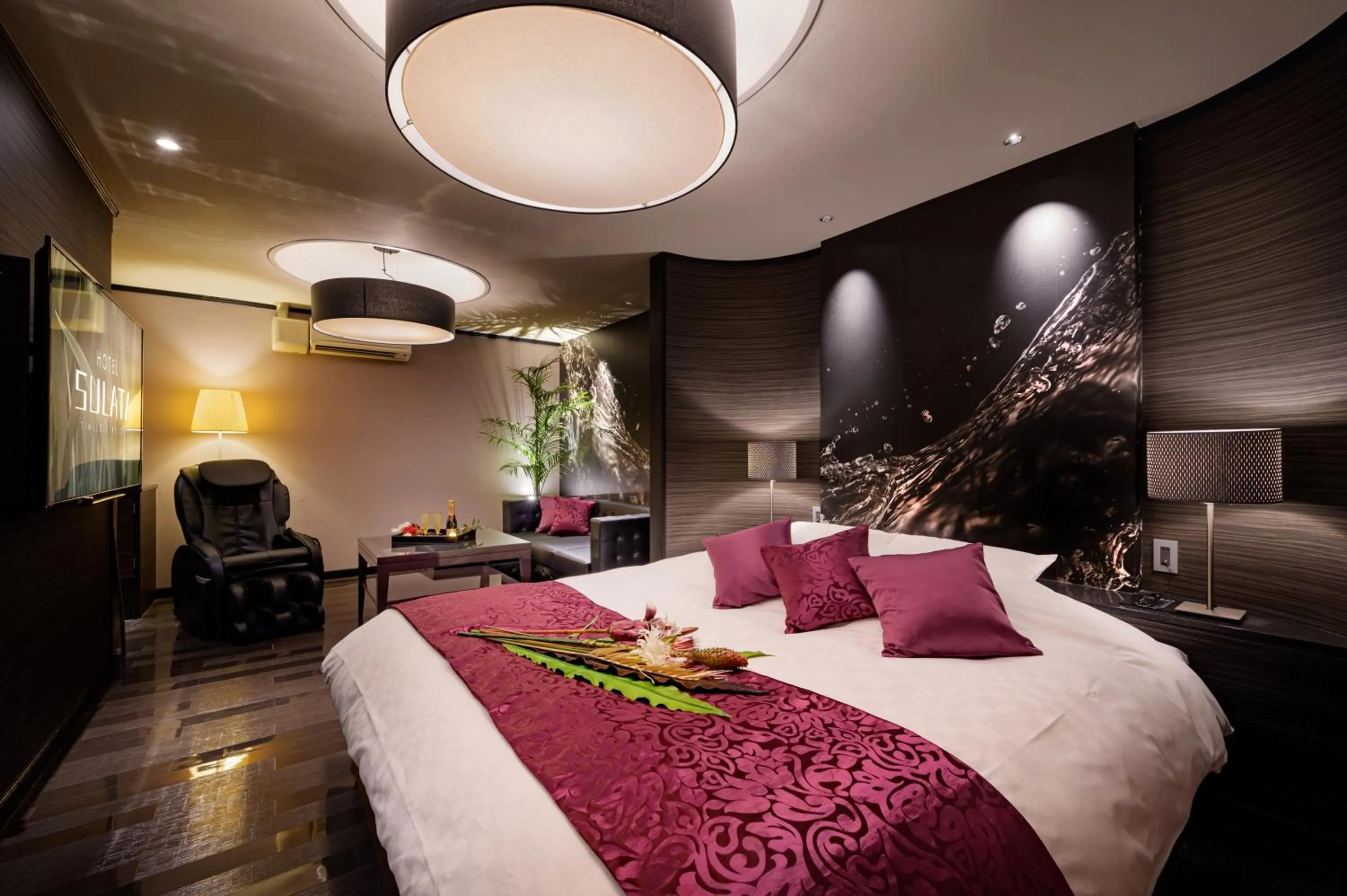 Bedroom, Bed in HOTEL SULATA GIFU HASHIMA (Adult Only)