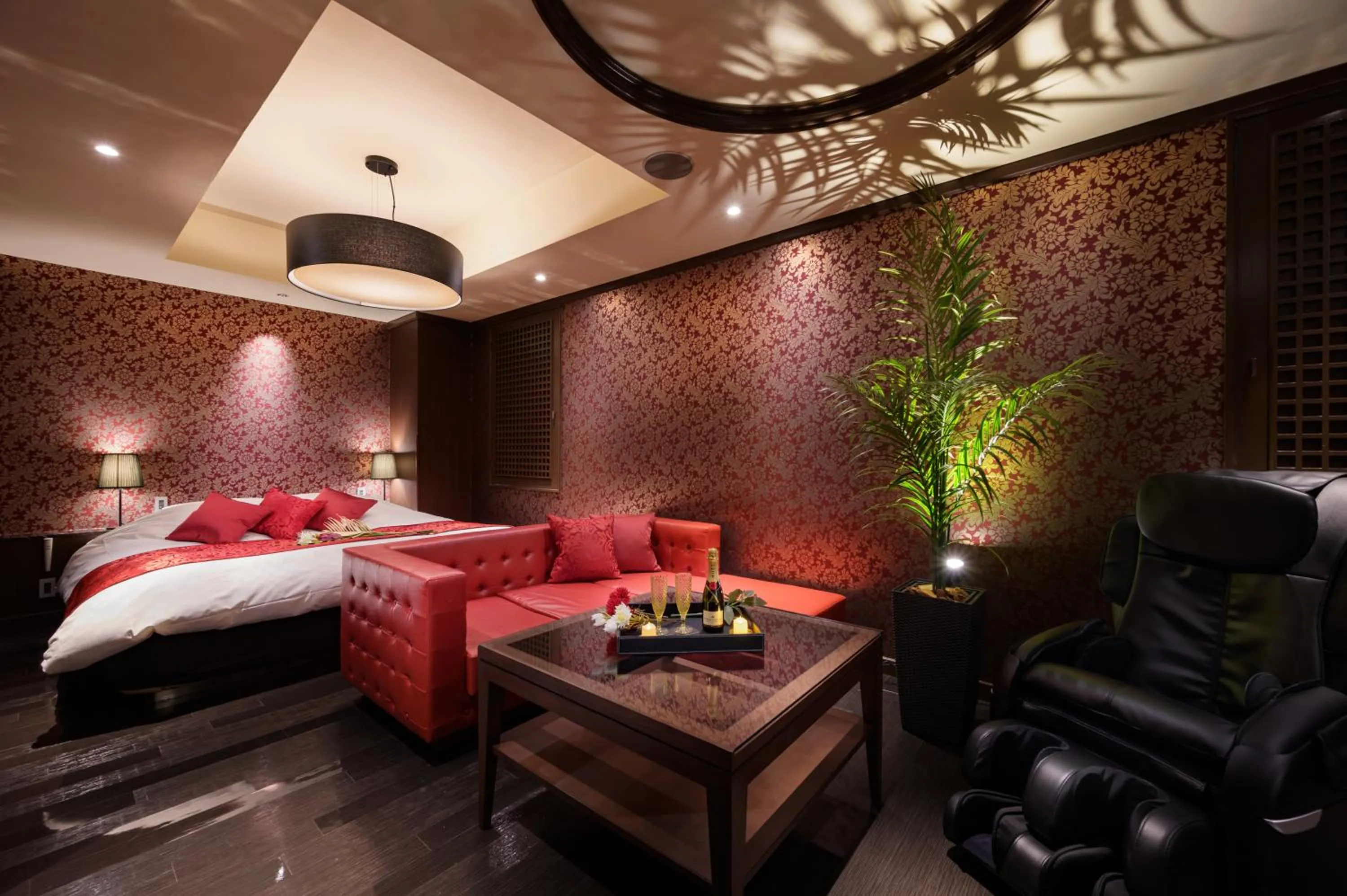 Bedroom, Bed in HOTEL SULATA GIFU HASHIMA (Adult Only)