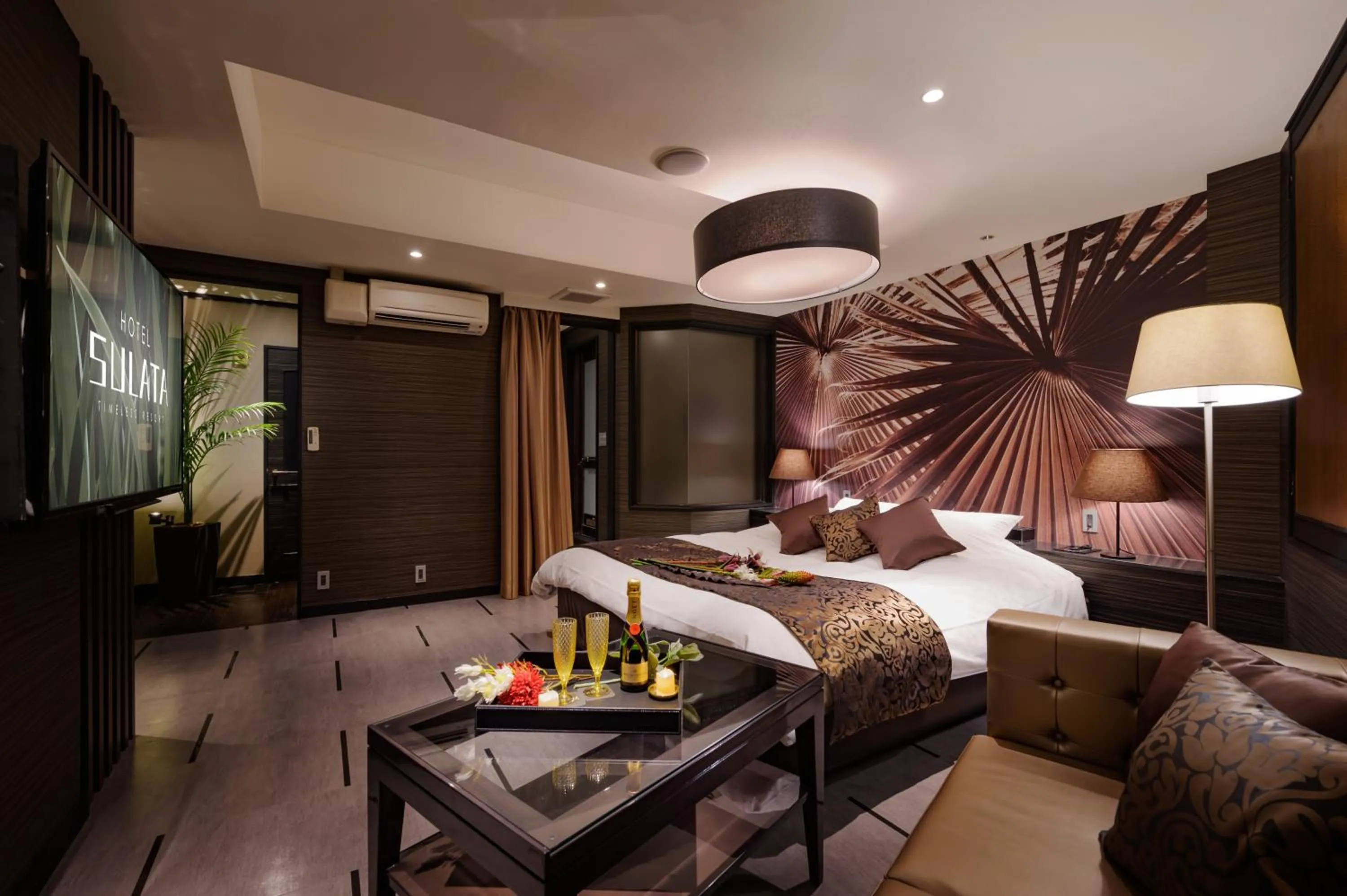 Bedroom, Bed in HOTEL SULATA GIFU HASHIMA (Adult Only)