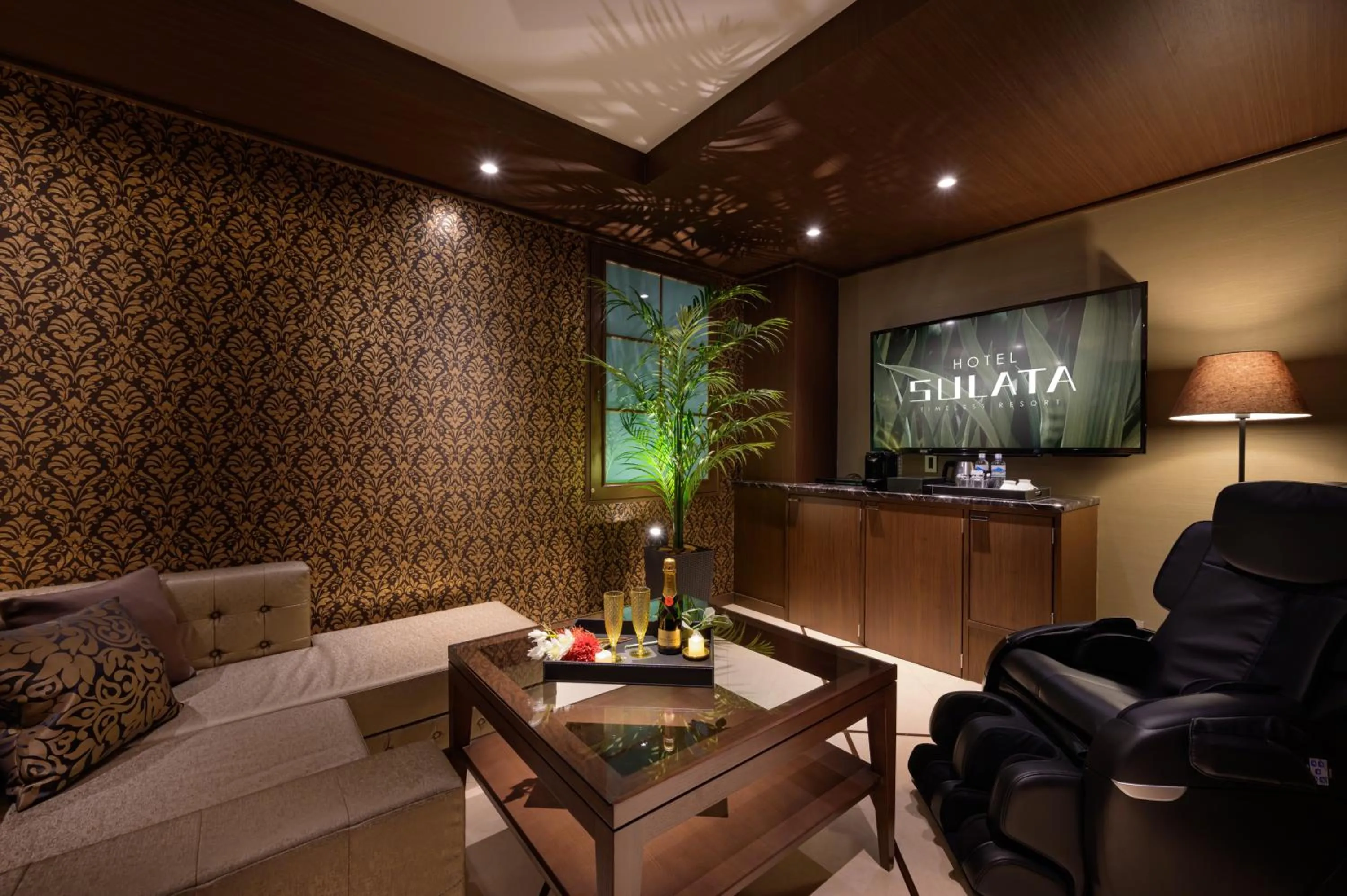 Bedroom in HOTEL SULATA GIFU HASHIMA (Adult Only)