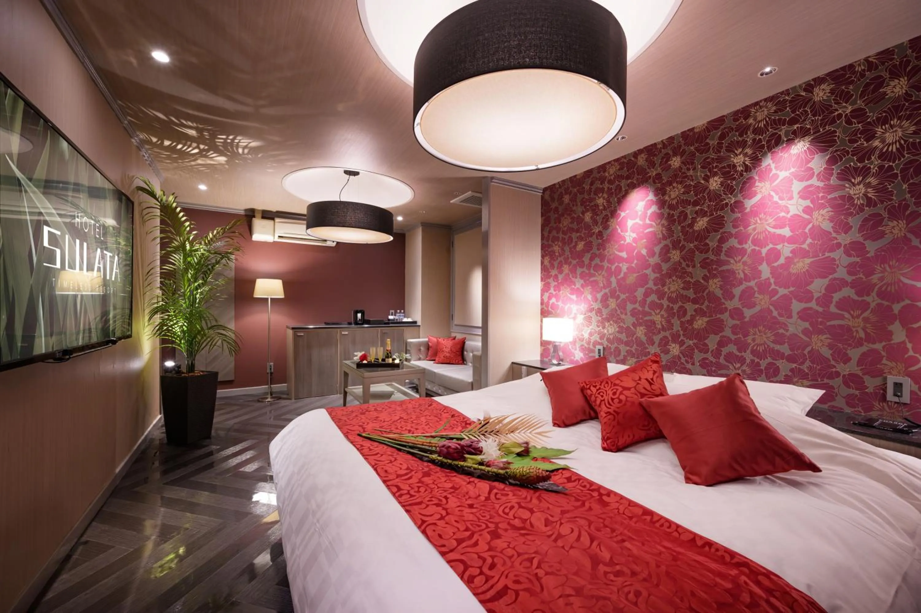 Bedroom, Bed in HOTEL SULATA GIFU HASHIMA (Adult Only)