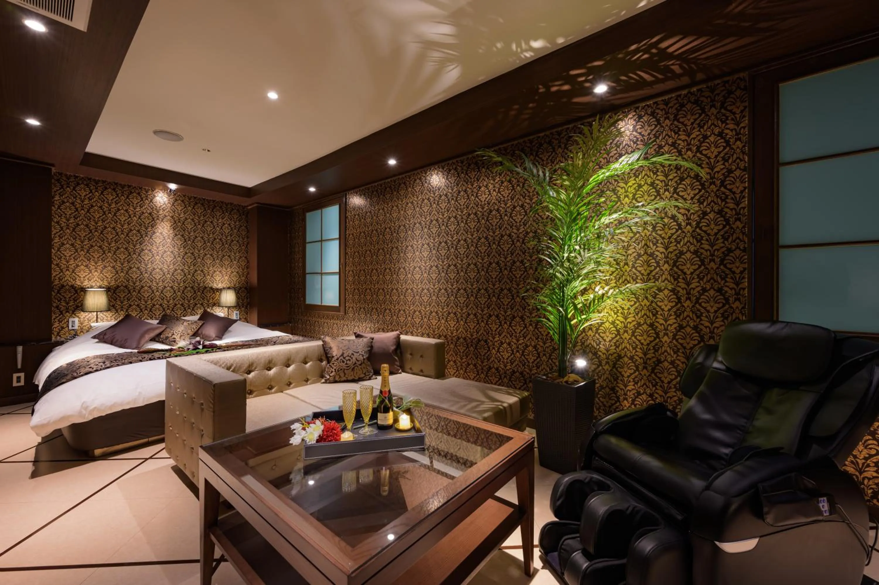 Bedroom, Bed in HOTEL SULATA GIFU HASHIMA (Adult Only)