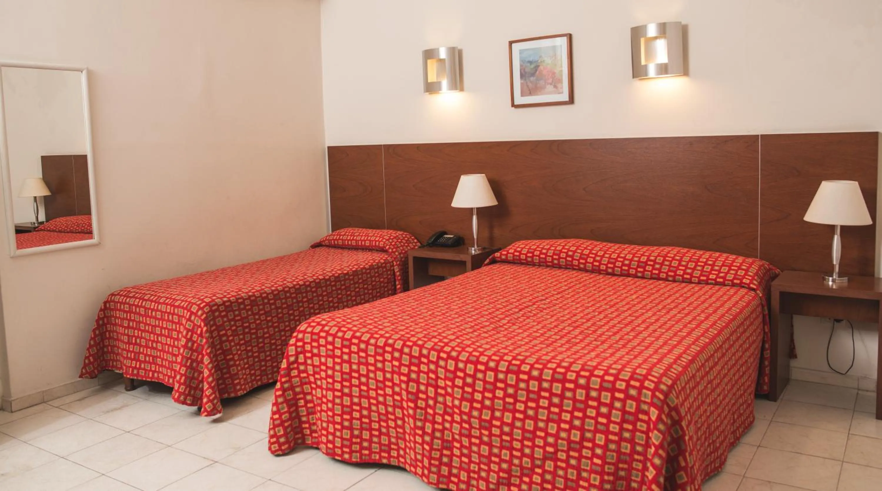 Bedroom, Bed in Gran Hotel Victoria Cordoba Argentina