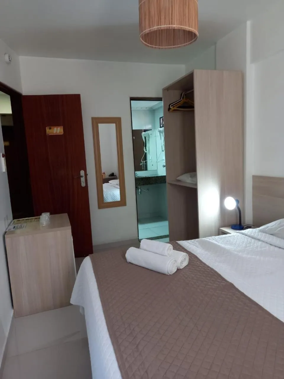 Bed in Hotel Gogó da Ema