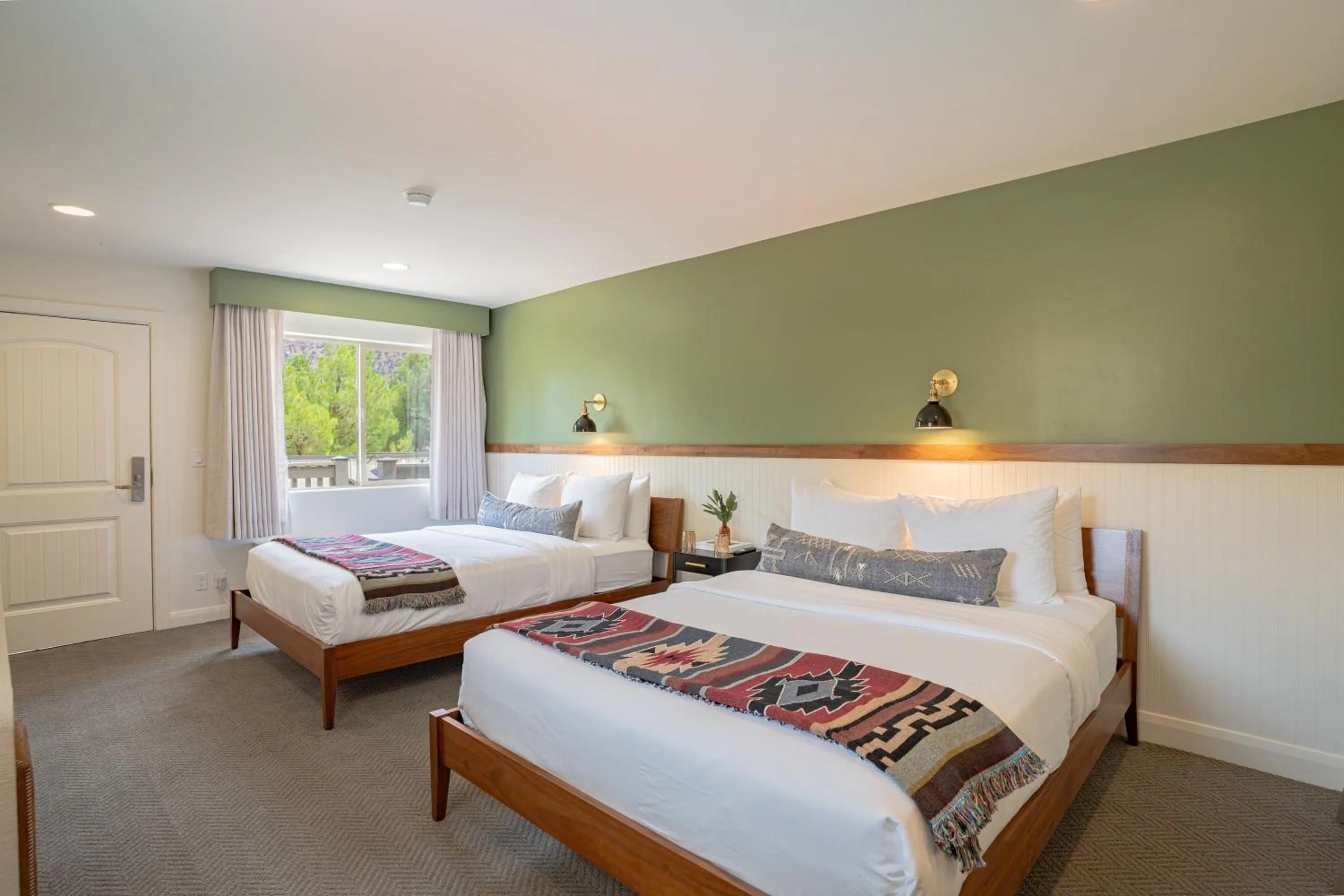 Bed in Petty Ranch Inn