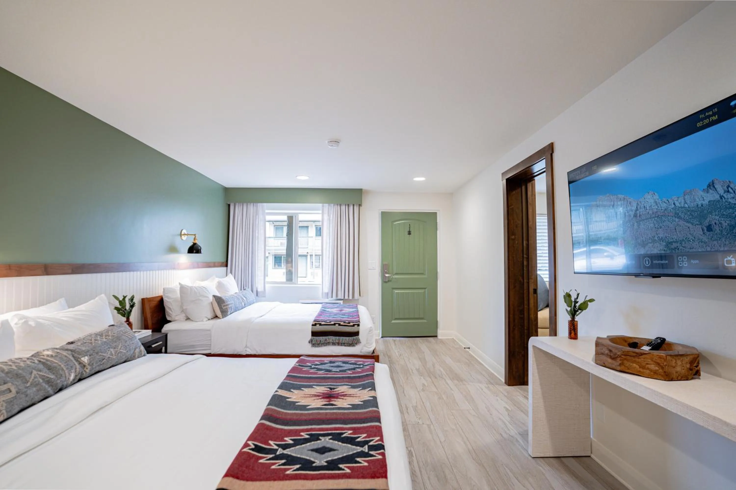 Bed in Petty Ranch Inn