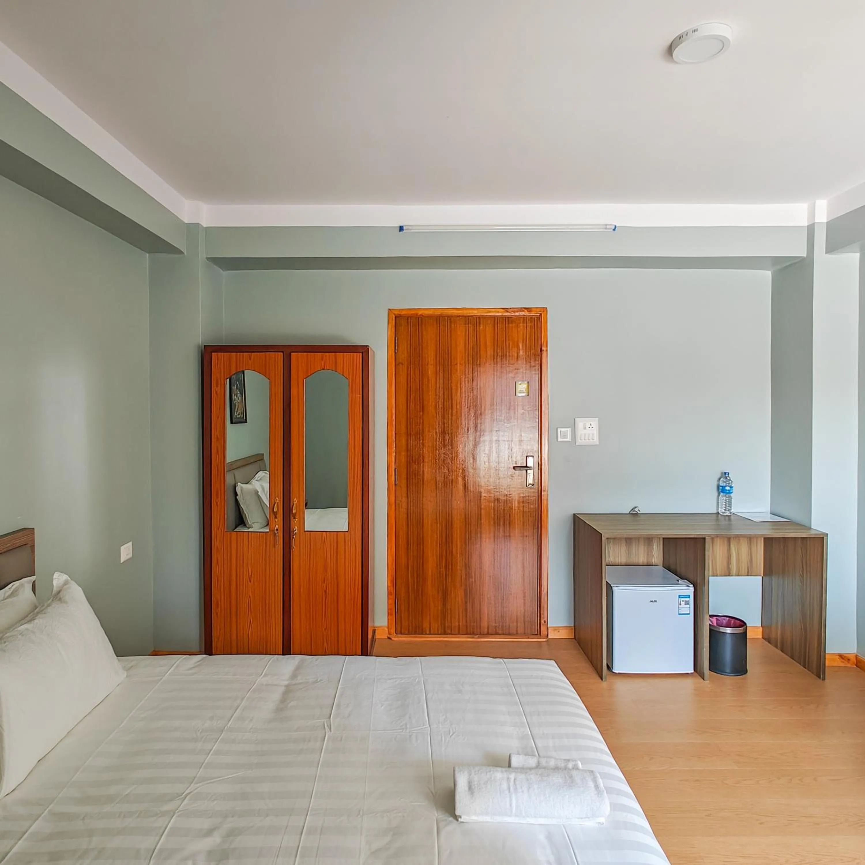 Bed in Boudha Apart Hotel