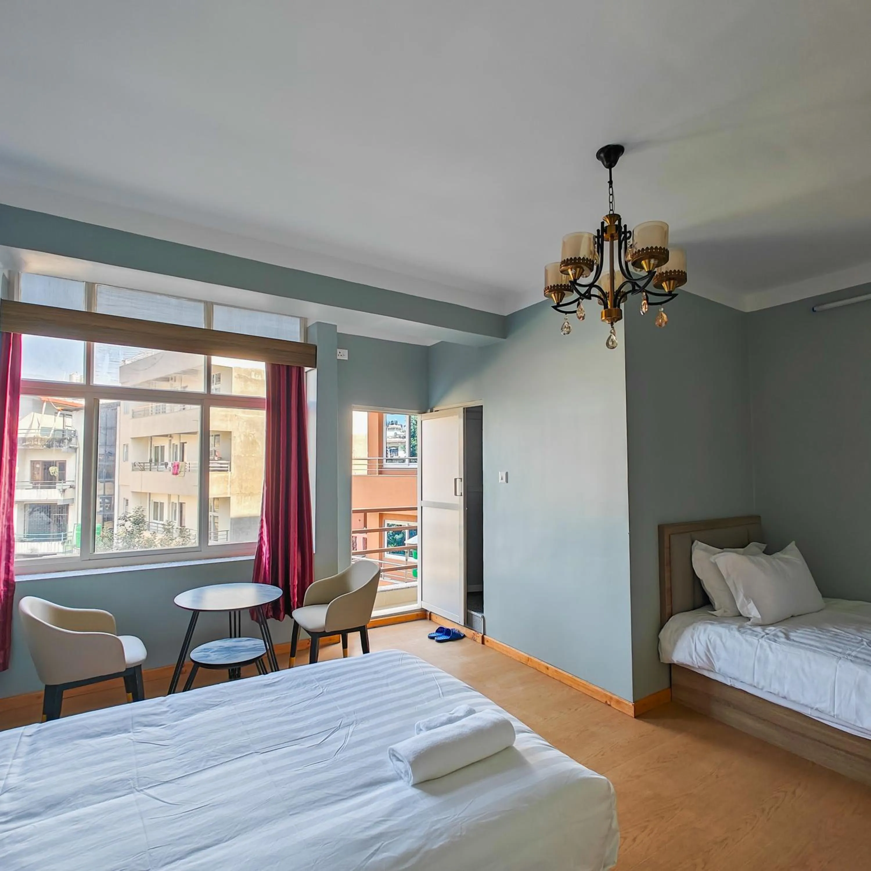 Bedroom, Bed in Boudha Apart Hotel