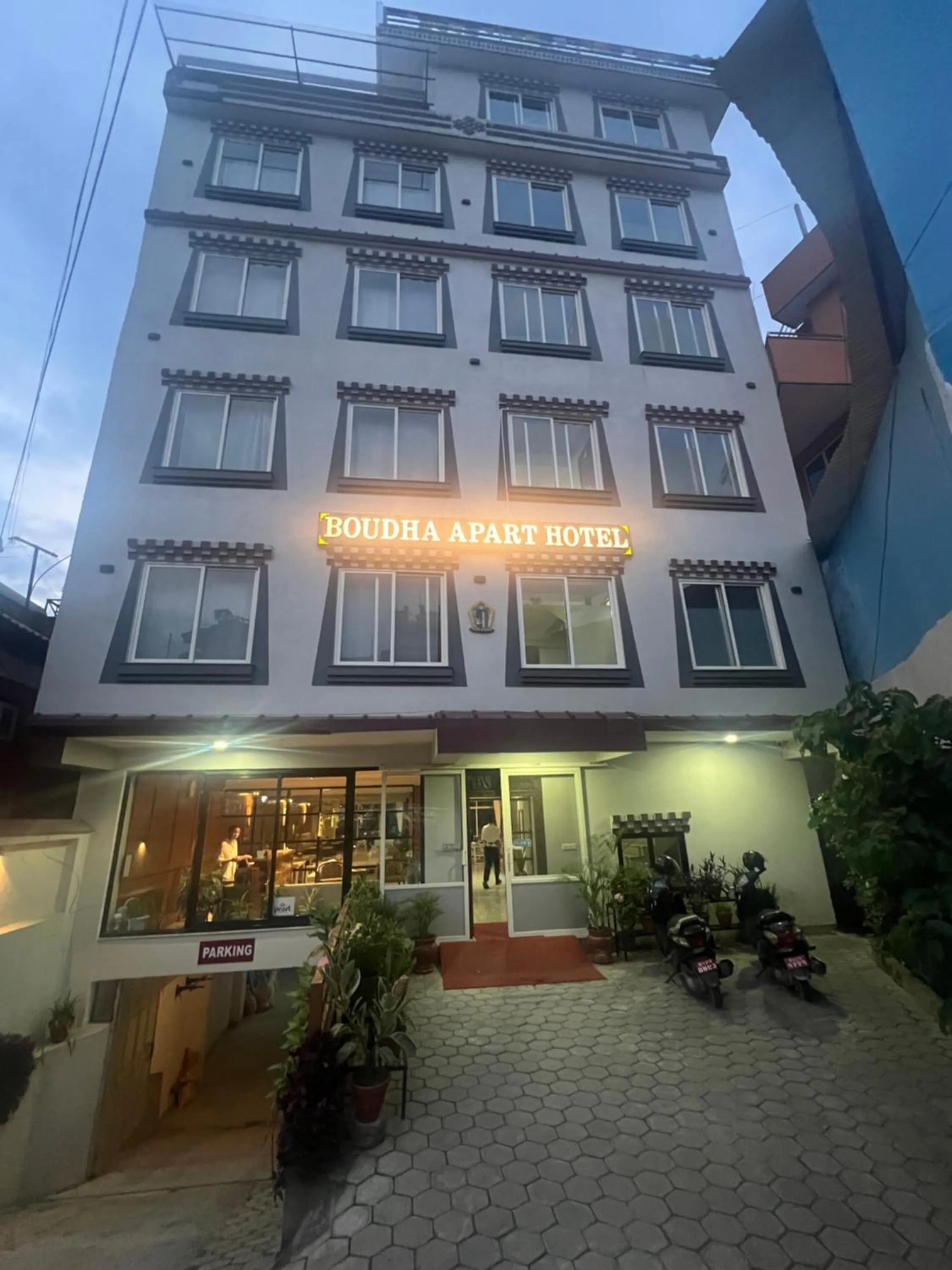 Property building in Boudha Apart Hotel