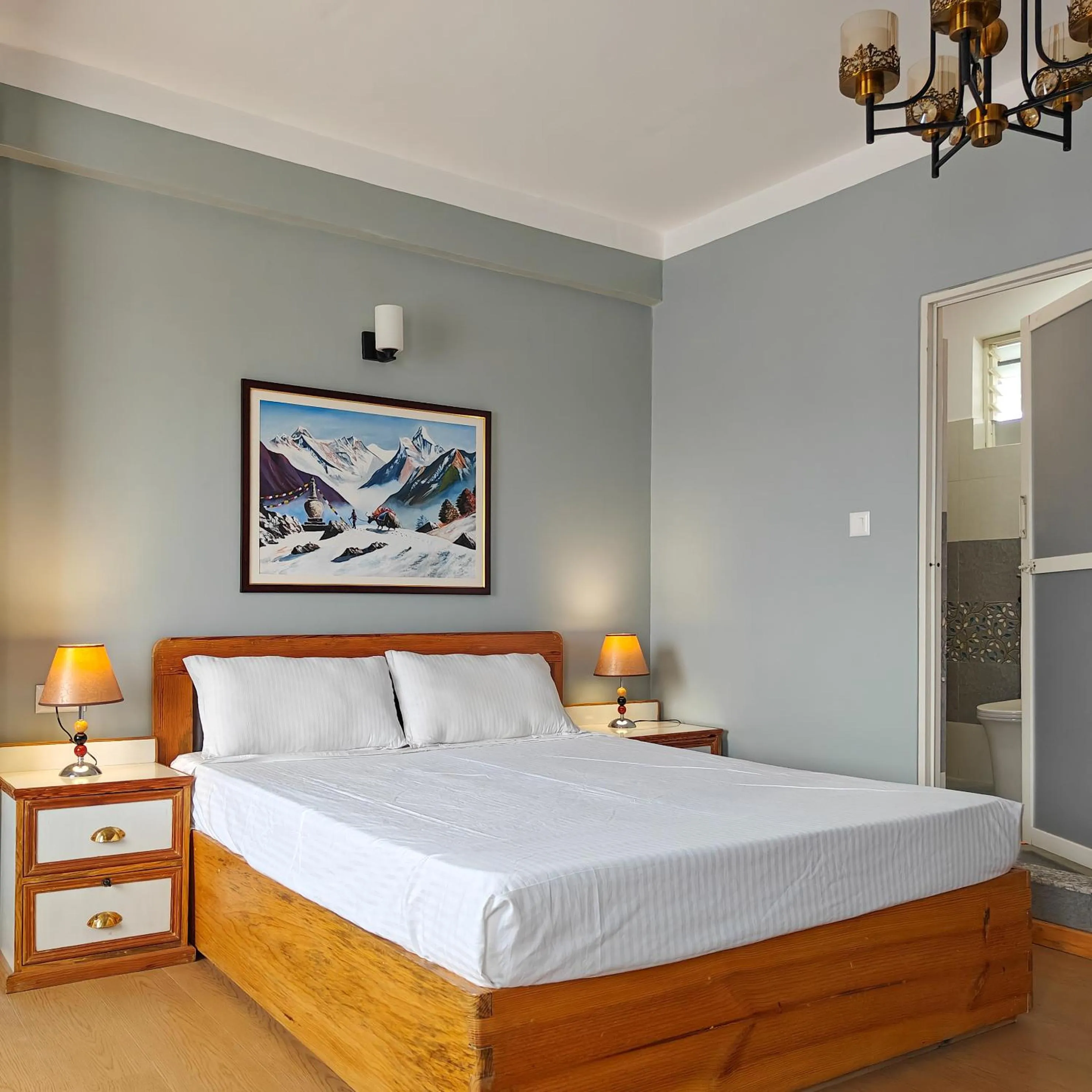 Bedroom, Bed in Boudha Apart Hotel