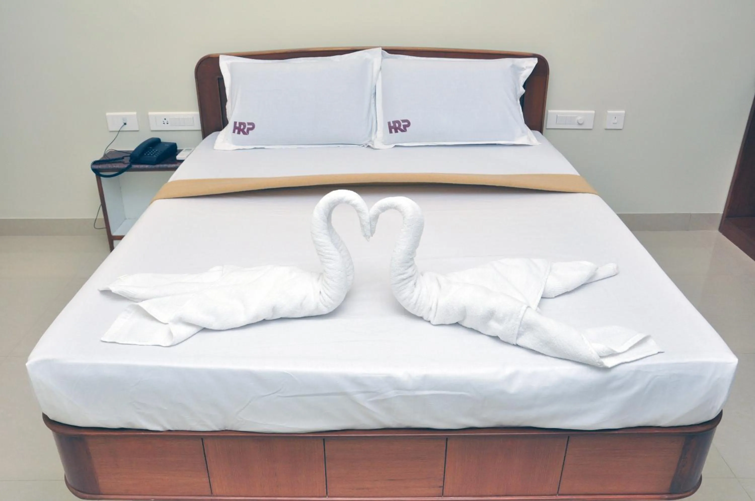 Bed in Hotel Raams Park