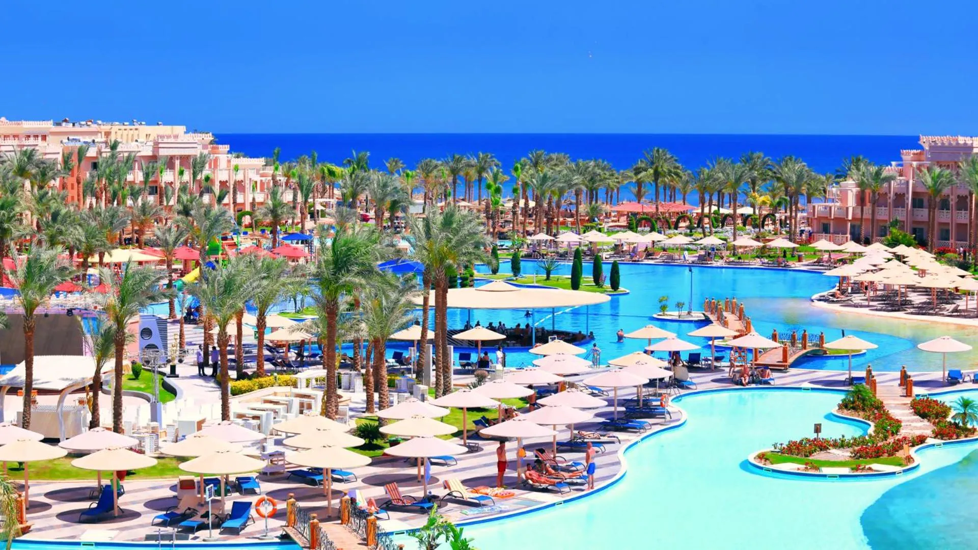 Sea view in Pickalbatros Palace - Aqua Park Hurghada