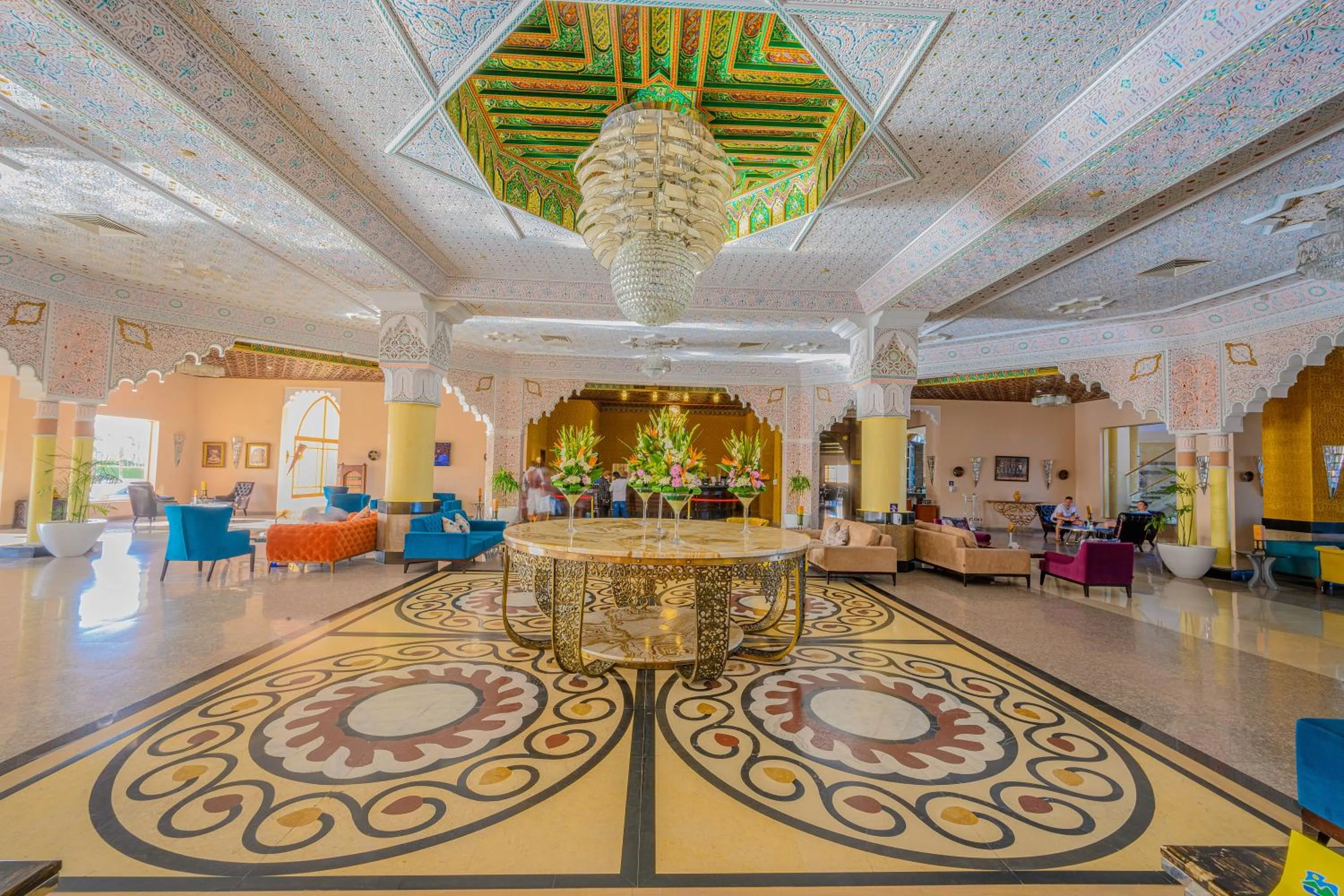 Lobby or reception in Pickalbatros Palace - Aqua Park Hurghada