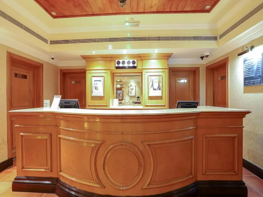 Lobby or reception in City Plaza Hotel